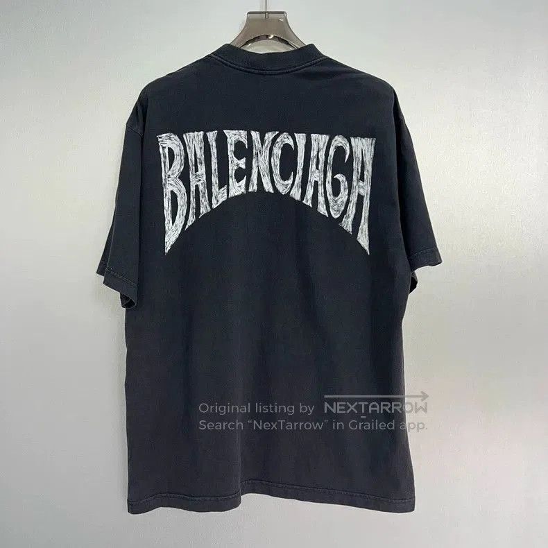 Balenciaga Balenciaga Paris Sunset Short Sleeve Tee. Size US S / EU 44-46 / 1 - 5 Thumbnail