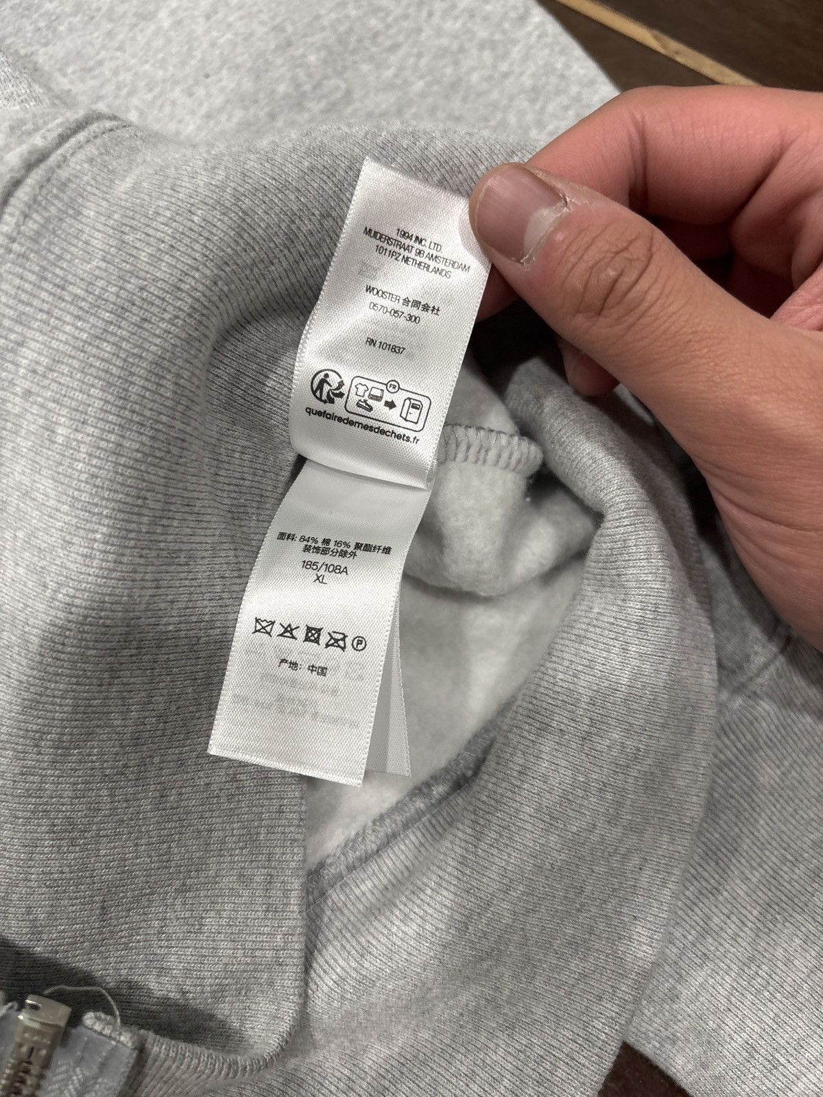 Supreme BRAND NEW Supreme Crest Zip Up Hoodie Size XL Size US XL / EU 56 / 4 - 11 Thumbnail