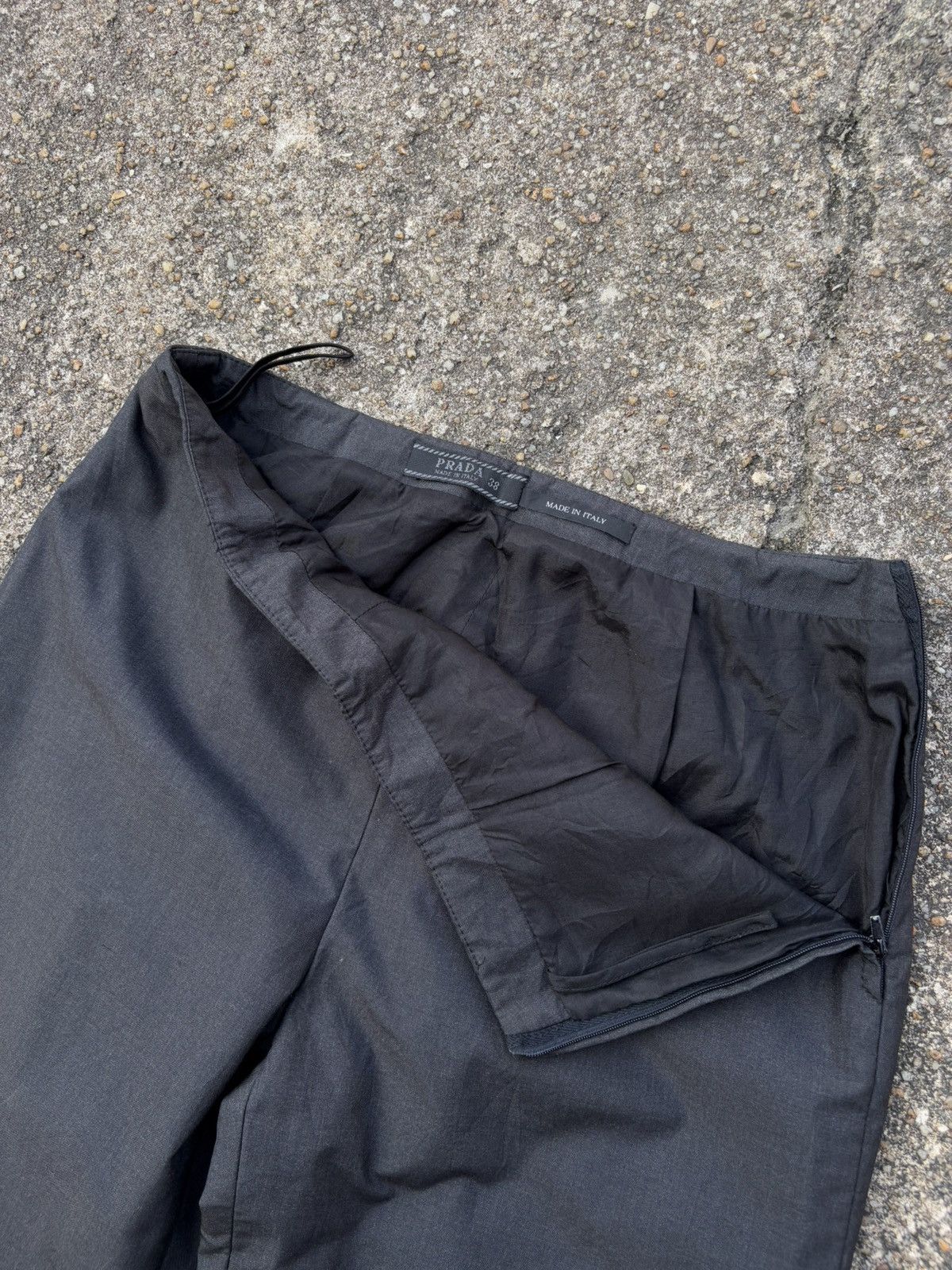Prada Vintage Prada Silk Pant Waist 25 Size 26" / US 2 / IT 38 - 6 Thumbnail