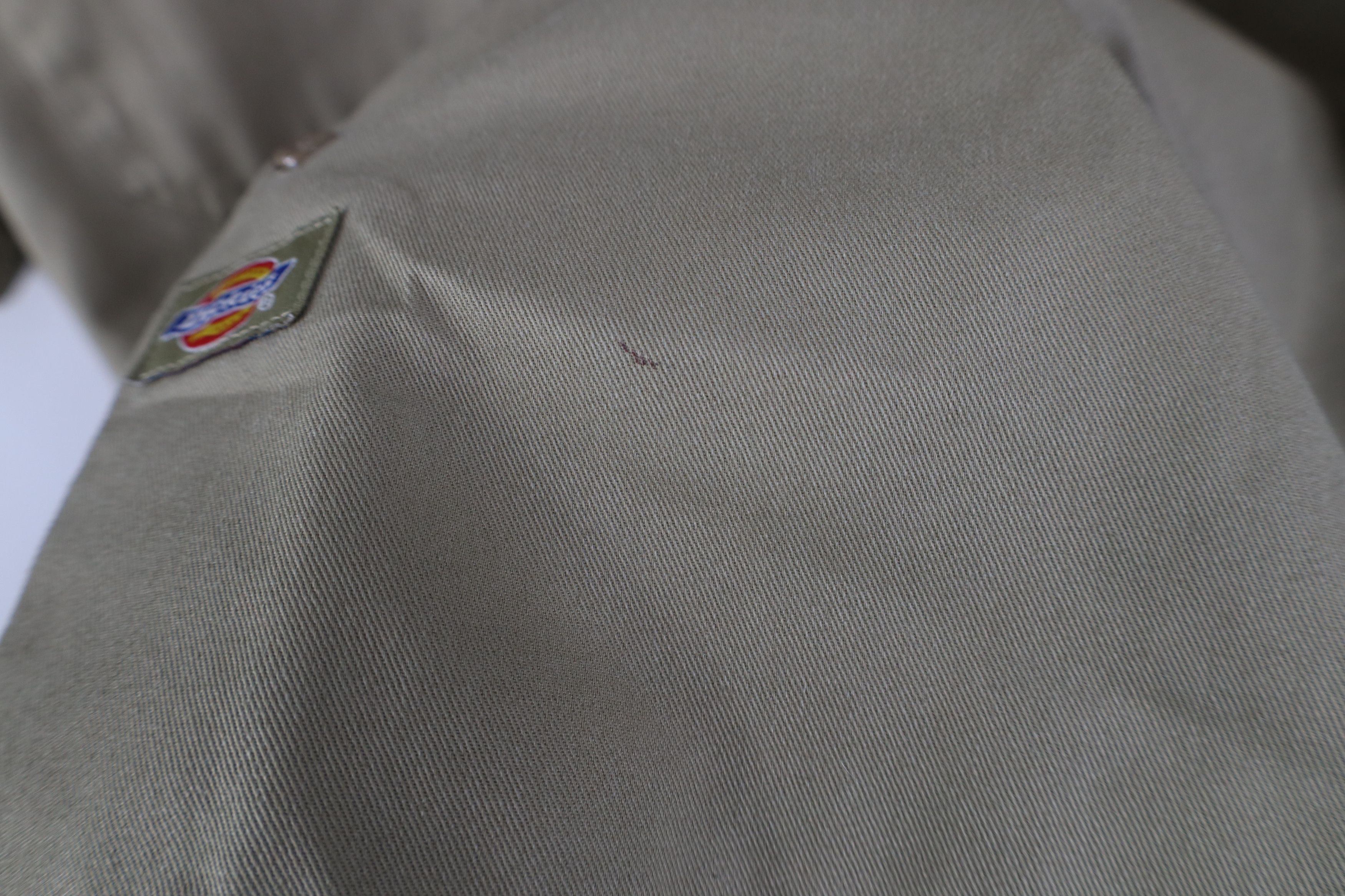 Dickies Vintage 90s Dickies Mechanic Button Shirt Khaki Brown USA Size US XL / EU 56 / 4 - 8 Thumbnail