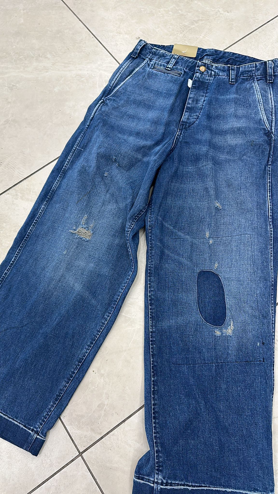 Levi's Vintage Clothing LVC Levi's Vintage Clothing 1920 BALLOON TWO HORSE JEAN RARE Size US 30 / EU 46 - 2 Thumbnail