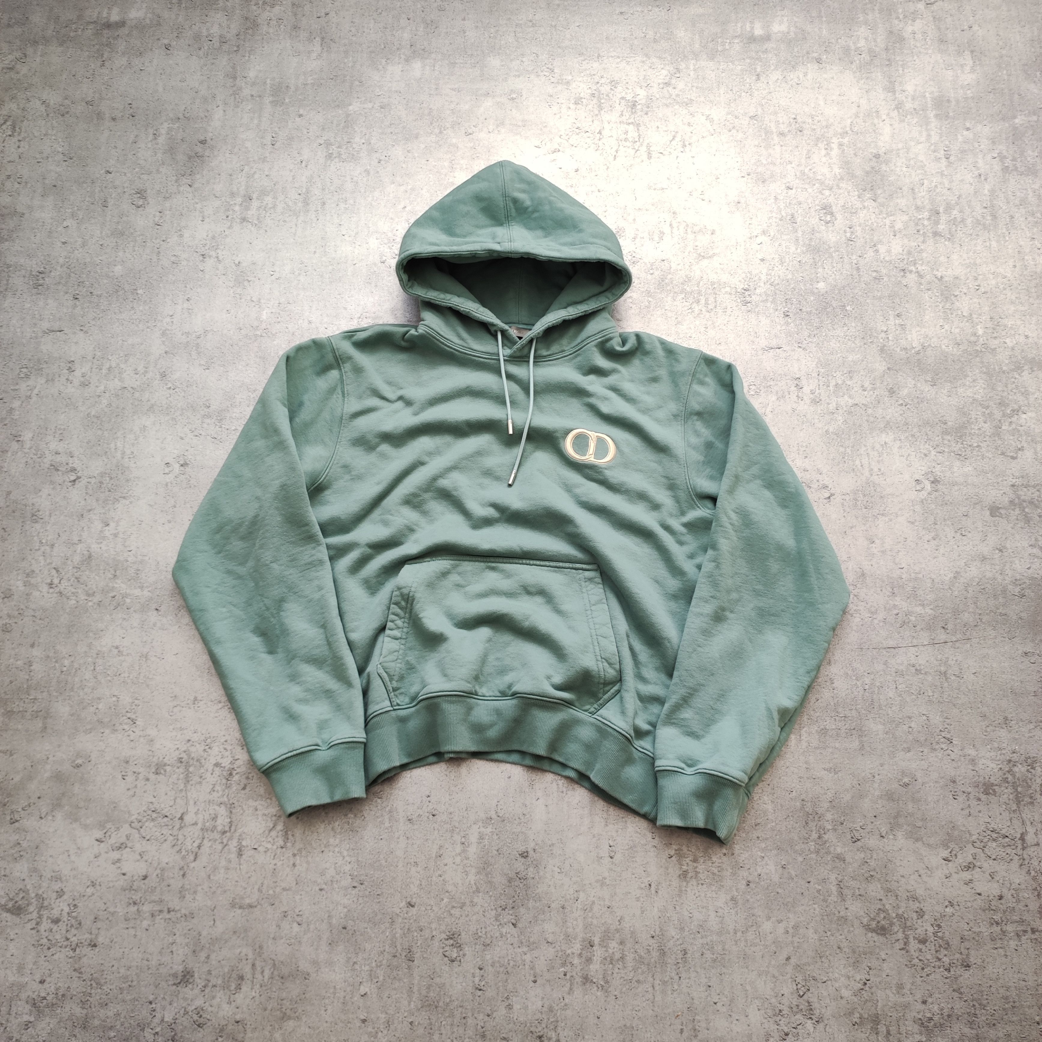 Dior RARE Dior CD Logo Icon Hooded Sweatshirt Size US XXL / EU 58 / 5 - 1 Thumbnail