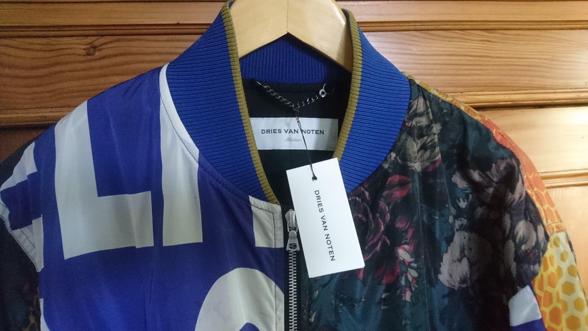 Dries Van Noten Dries Van Noten Multicolor Floral Leopard Jacket M L Size US M / EU 48-50 / 2 - 16 Thumbnail