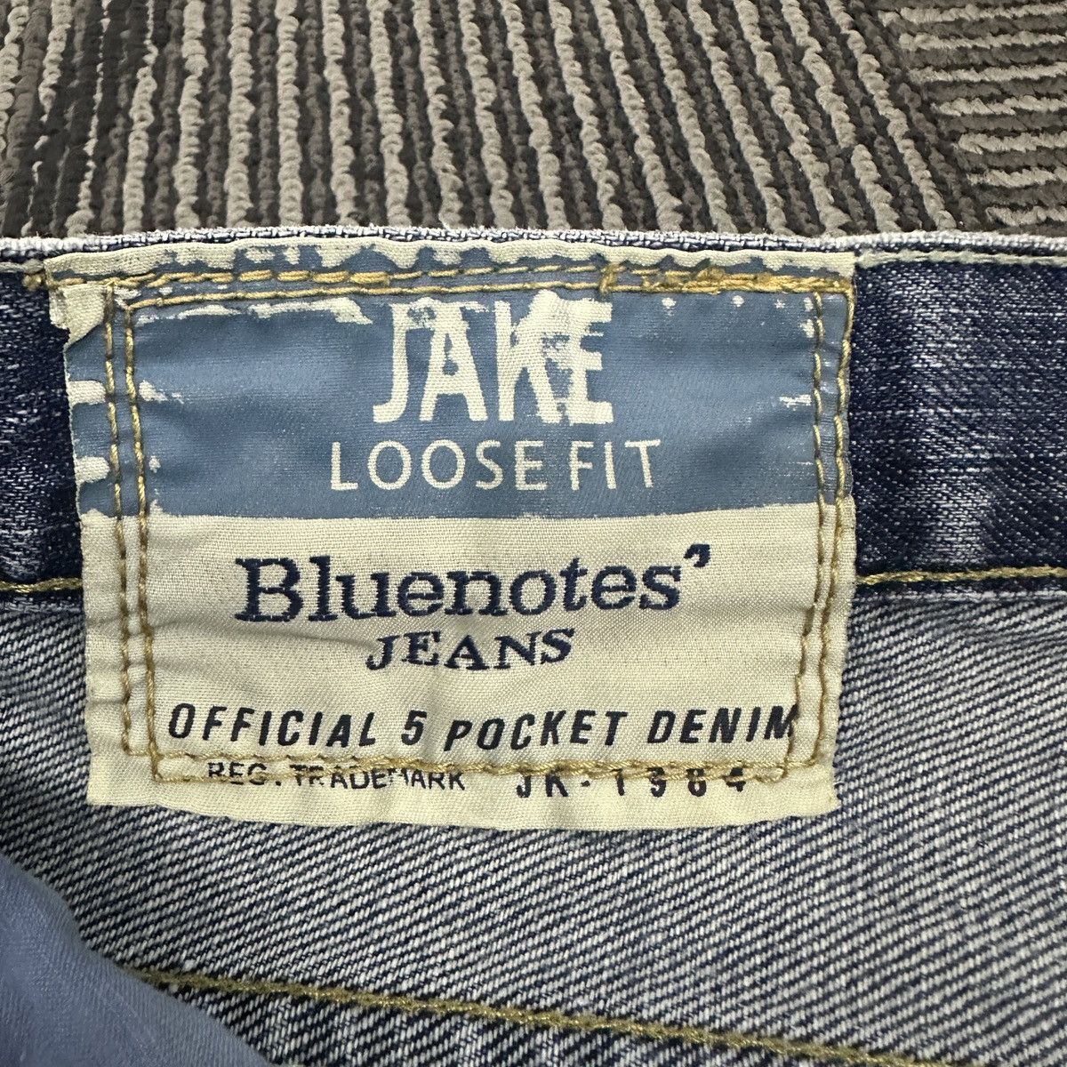 Vintage Faded🔥Loose Fit Bluenotes Jeans Size US 36 / EU 52 - 9 Thumbnail