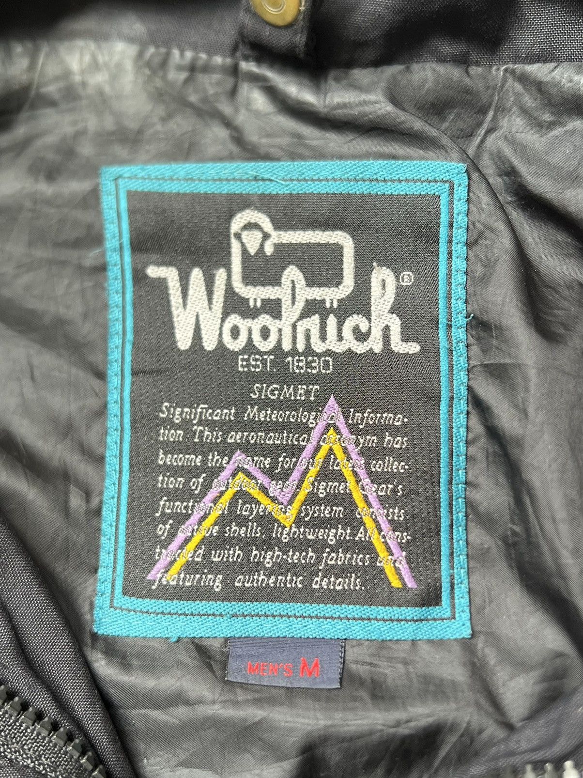 Woolrich Woolen Mills WOOL RICH Zip Coat Jacket Size US XL / EU 56 / 4 - 8 Thumbnail