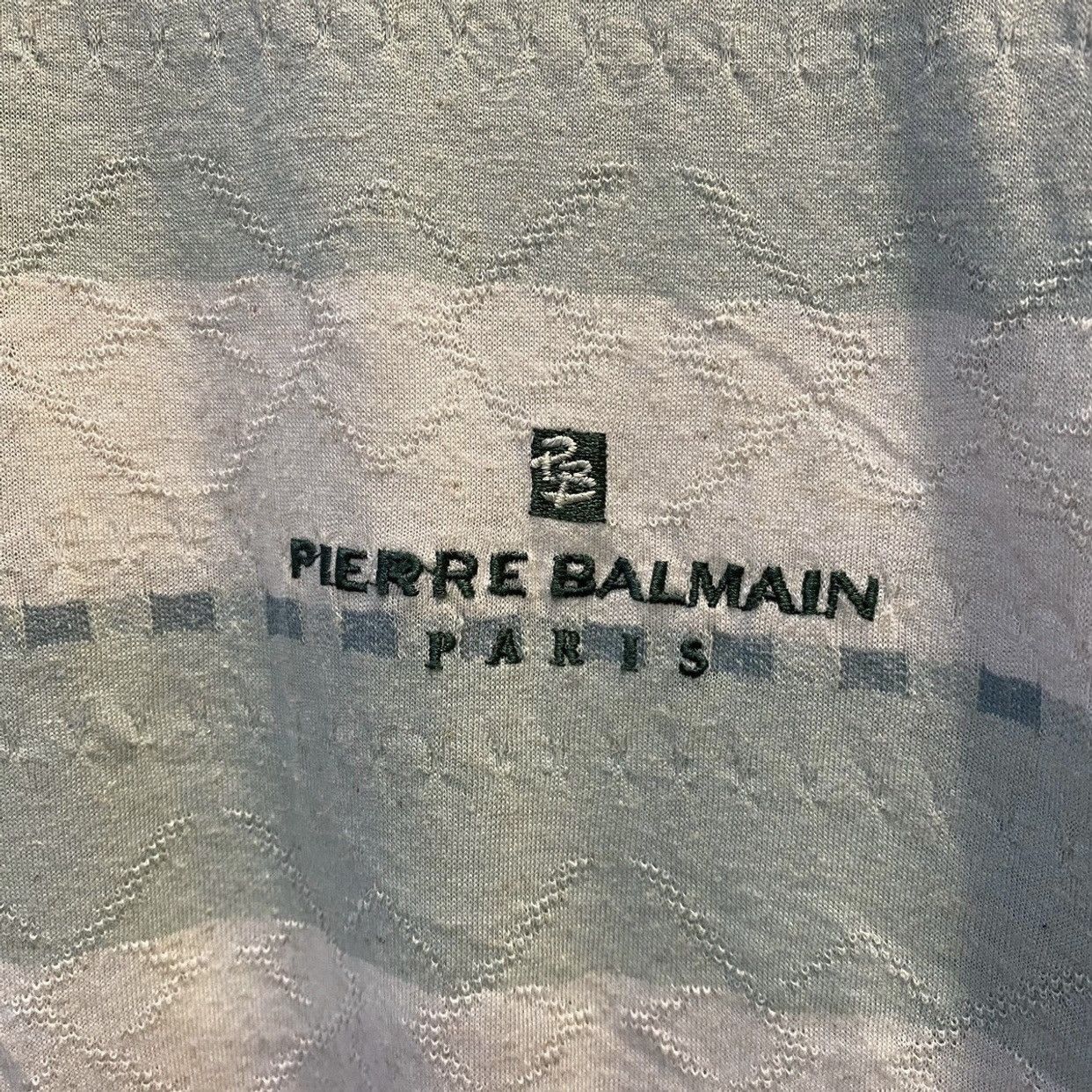 Pierre Balmain VINTAGE‼️Pierre Balmain striped Henley polo shirt Size US L / EU 52-54 / 3 - 4 Thumbnail