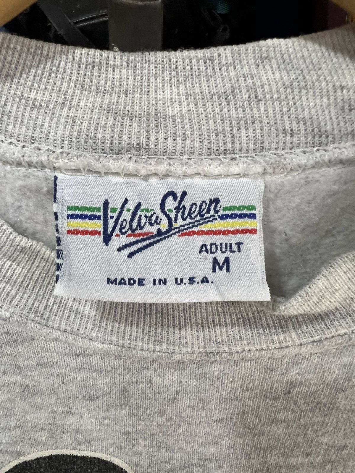 Mickey Mouse 🔥True Vintage Velva Sheen Mickey Mouse Crewneck Sweatshirt Size US M / EU 48-50 / 2 - 15 Thumbnail