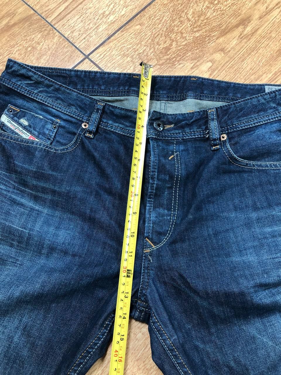 Diesel Crazy Crash Dirty Baggy Faded Jean Japan Avant Garde Style Size US 36 / EU 52 - 3 Thumbnail