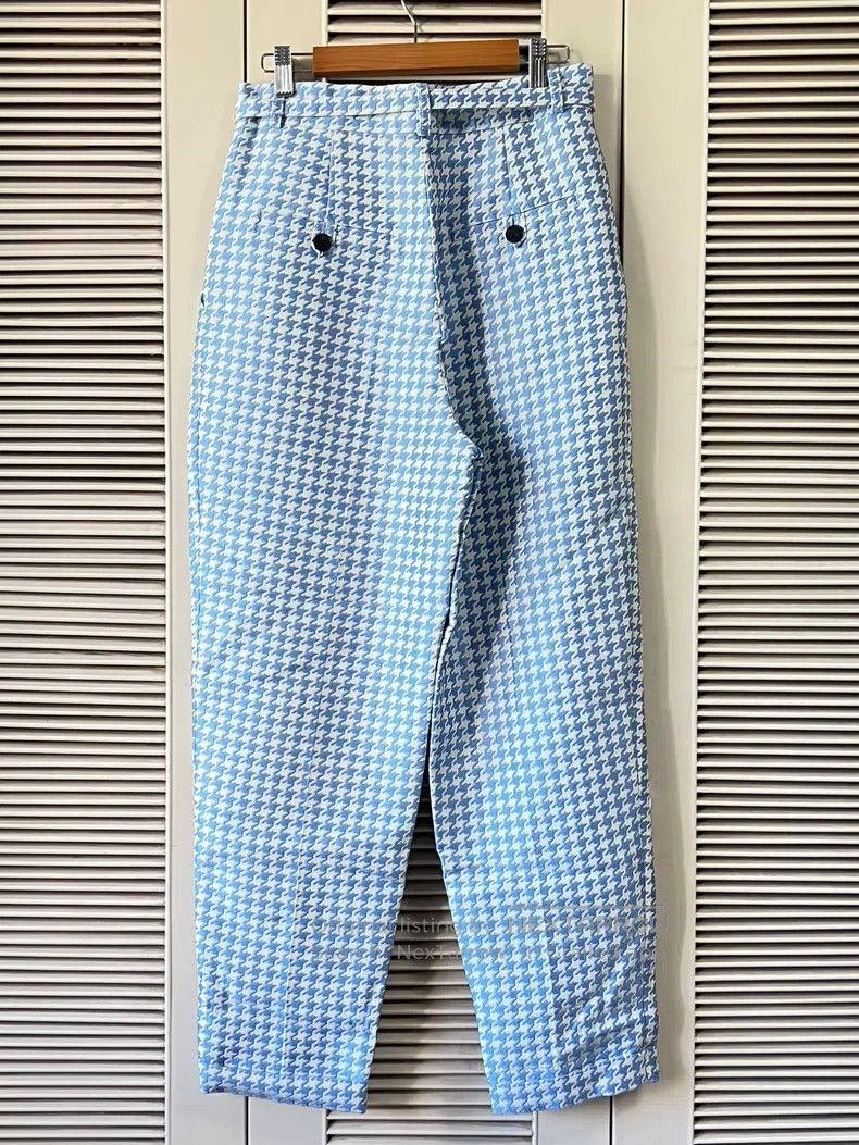 Dior Dior Blue check trousers Size 24" / US 00 / IT 34 - 2 Thumbnail