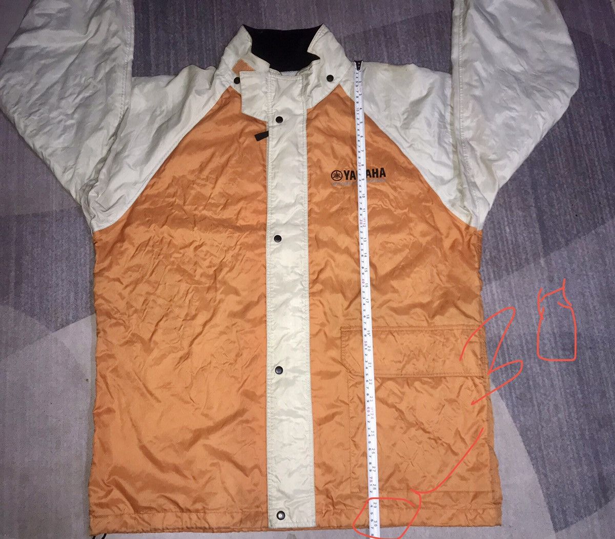 Japanese Brand × Vintage × Yamaha Vintage Yamaha Water Protection Jacket Size US XL / EU 56 / 4 - 4 Thumbnail