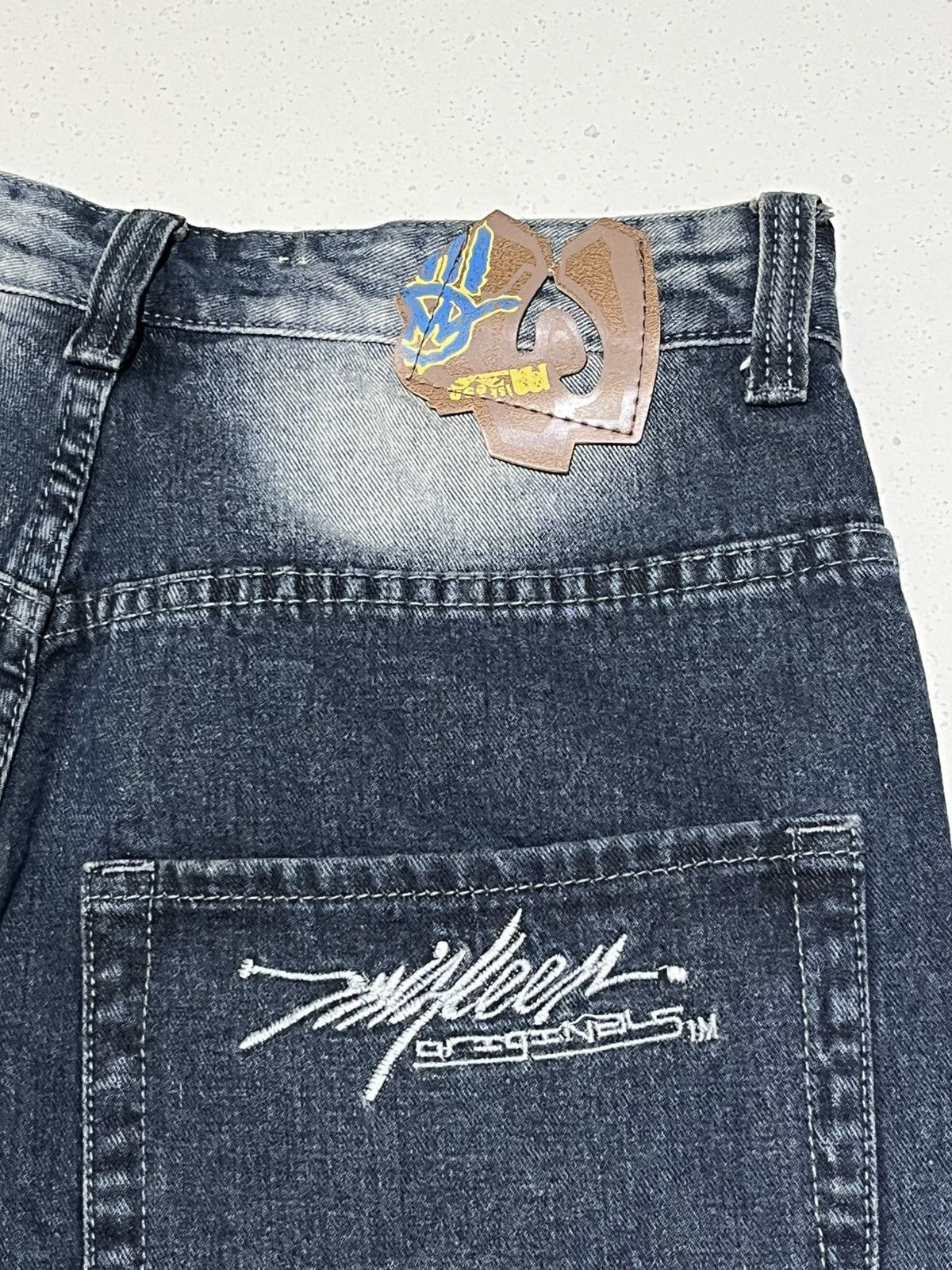 Ecko Unltd. Vintage Ecko Ultd Embroidered Jeans Size US 31 - 4 Thumbnail