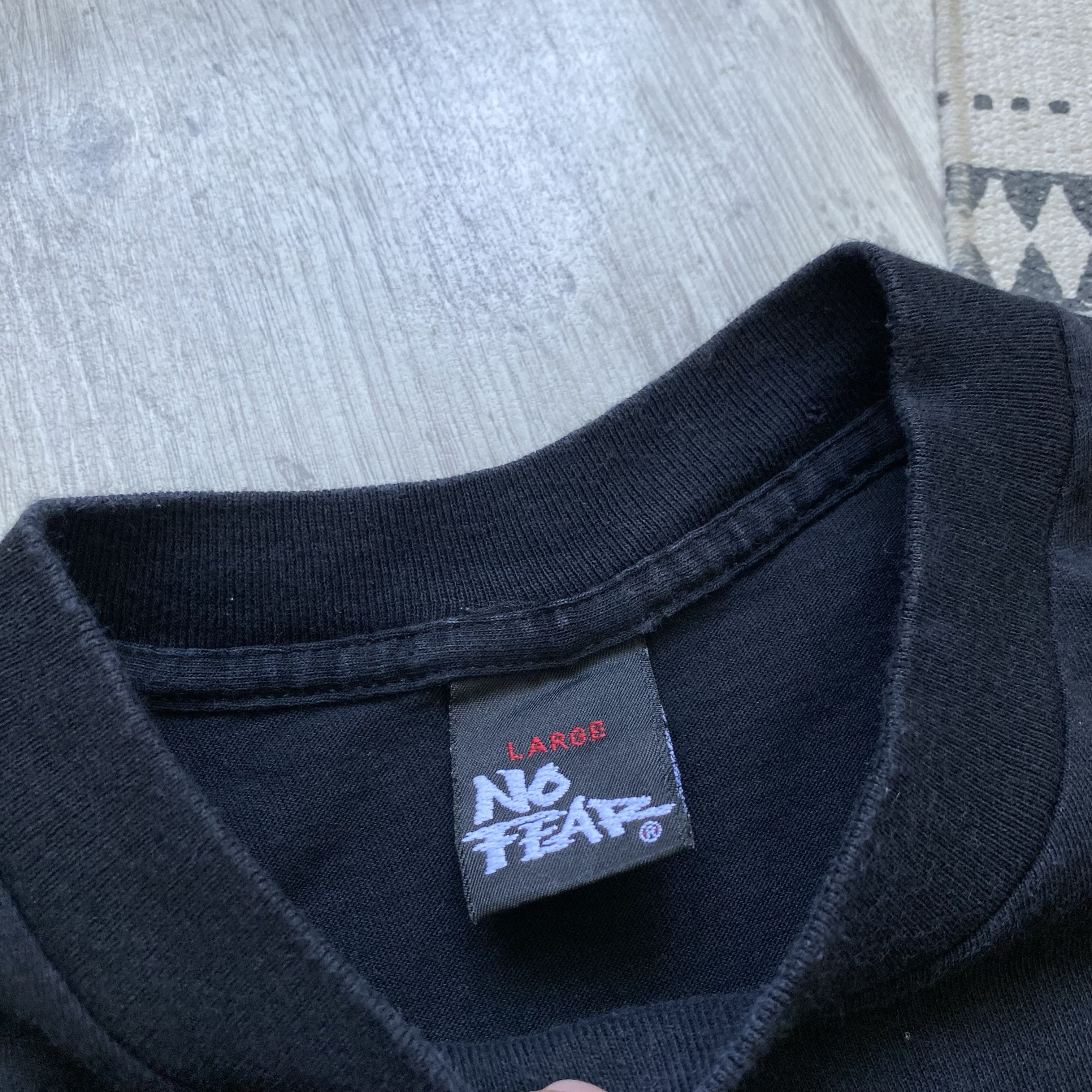 No Fear Vintage 90s No Fear Tee big logo Made in USA Surf Skater Size US M / EU 48-50 / 2 - 6 Thumbnail
