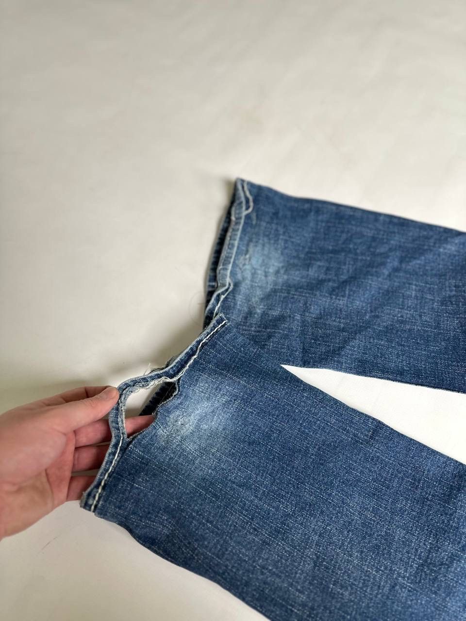 True Religion Vintage Y2K True Religion Womens Flared Jean USA Streetwear🔥 Size 28" / US 6 / IT 42 - 6 Thumbnail