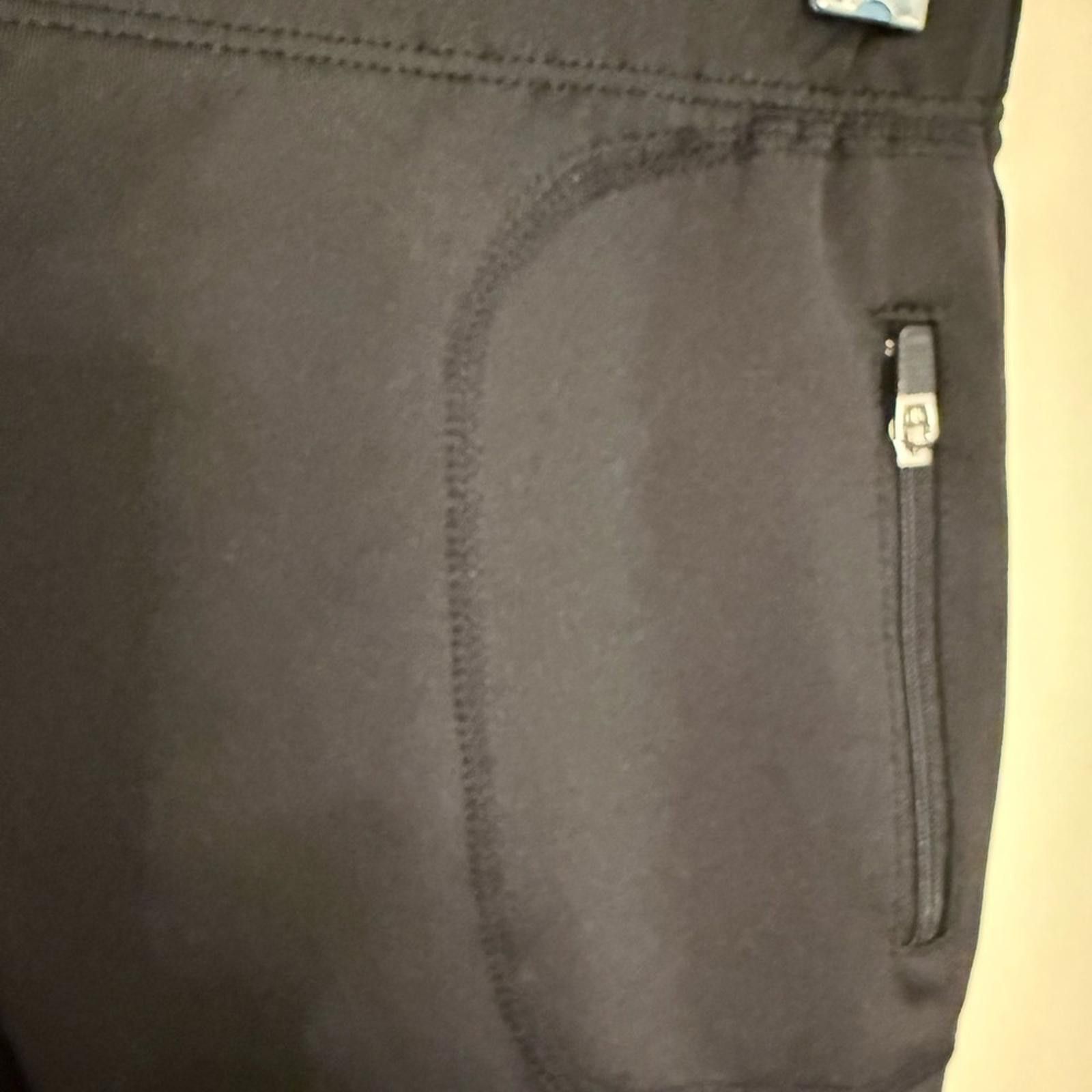 Other Iron Man black cropped biker legging shorts sportswear SZ SM Size 28" / US 6 / IT 42 - 3 Thumbnail
