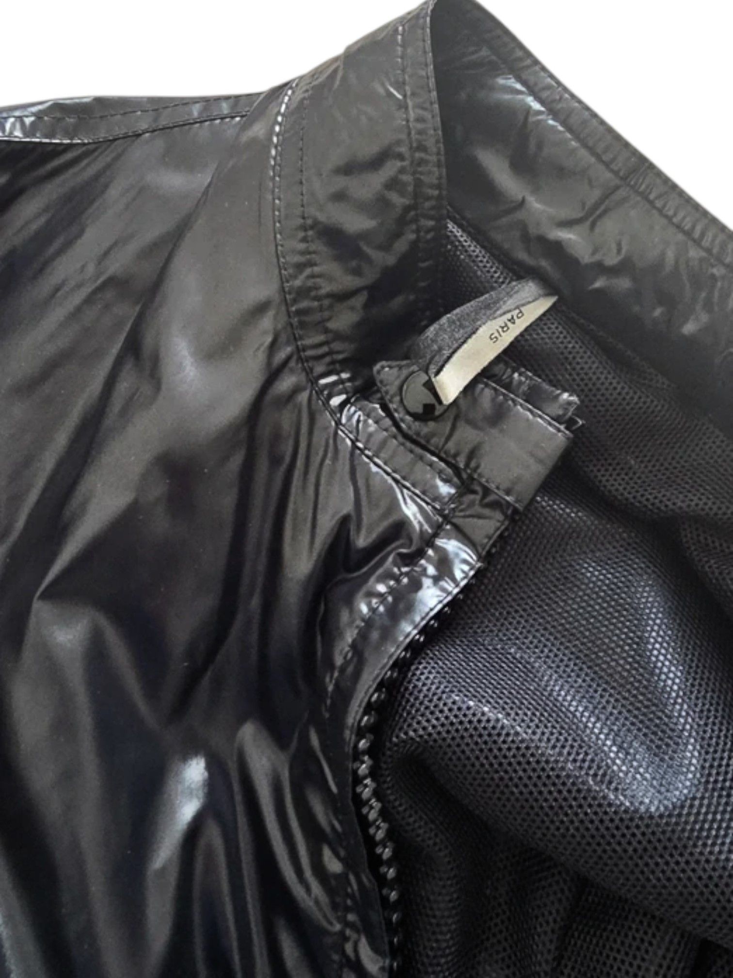 Dior Dior Homme Black Gloss Polyamide Zip Jacket Size US S / EU 44-46 / 1 - 5 Thumbnail