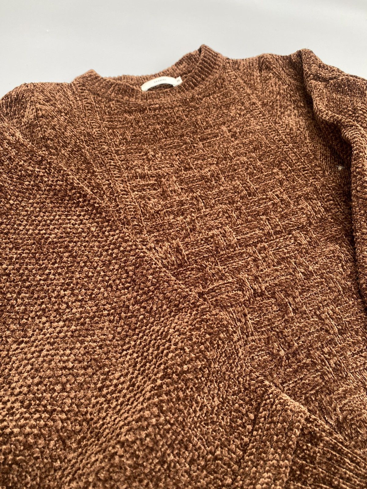 YASHIKI Velour Knit Sweater Size US M / EU 48-50 / 2 - 5 Thumbnail