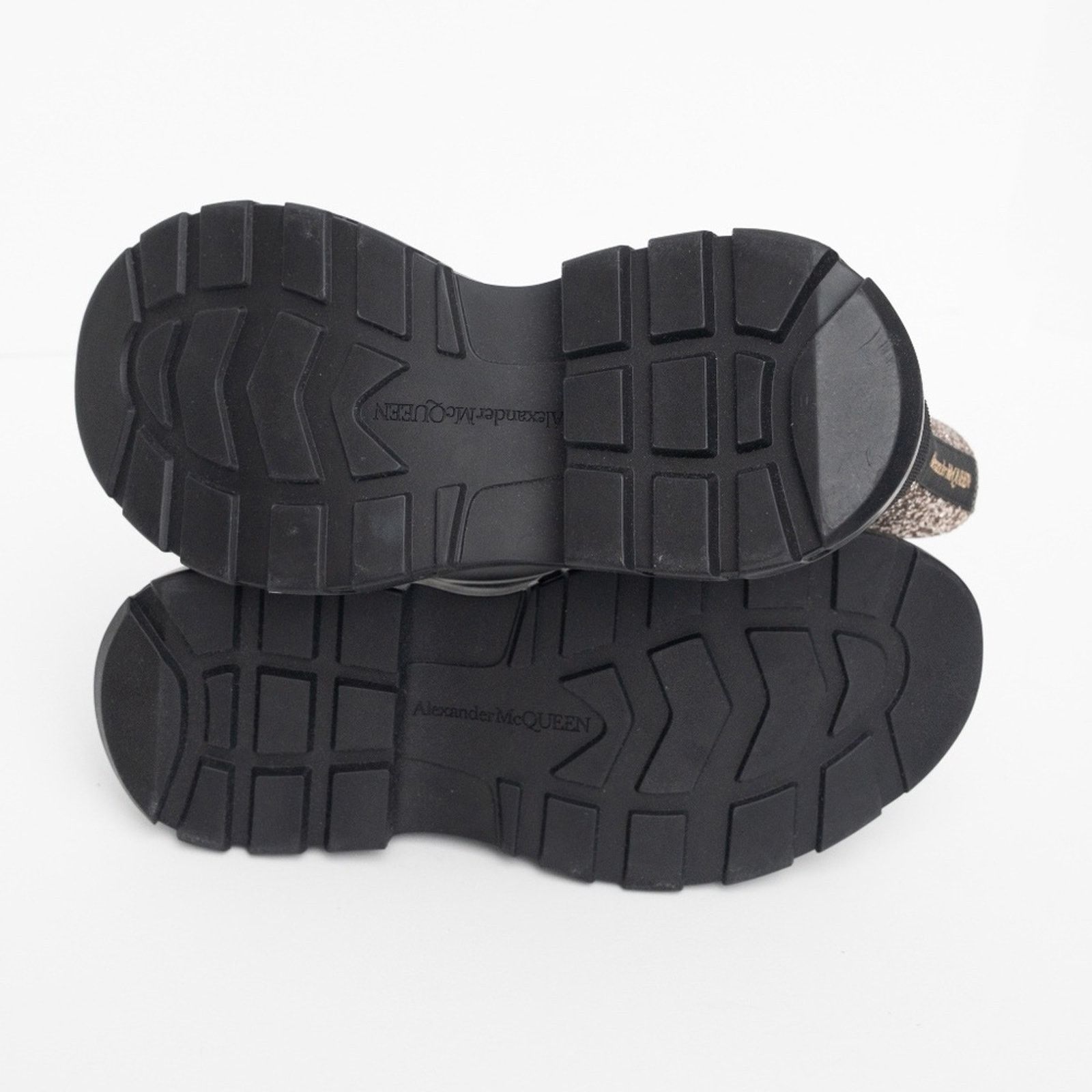 Alexander McQueen Alexander McQueen. Gitter Lug Sole Combat Boots. Size US 9 / IT 39 - 5 Thumbnail