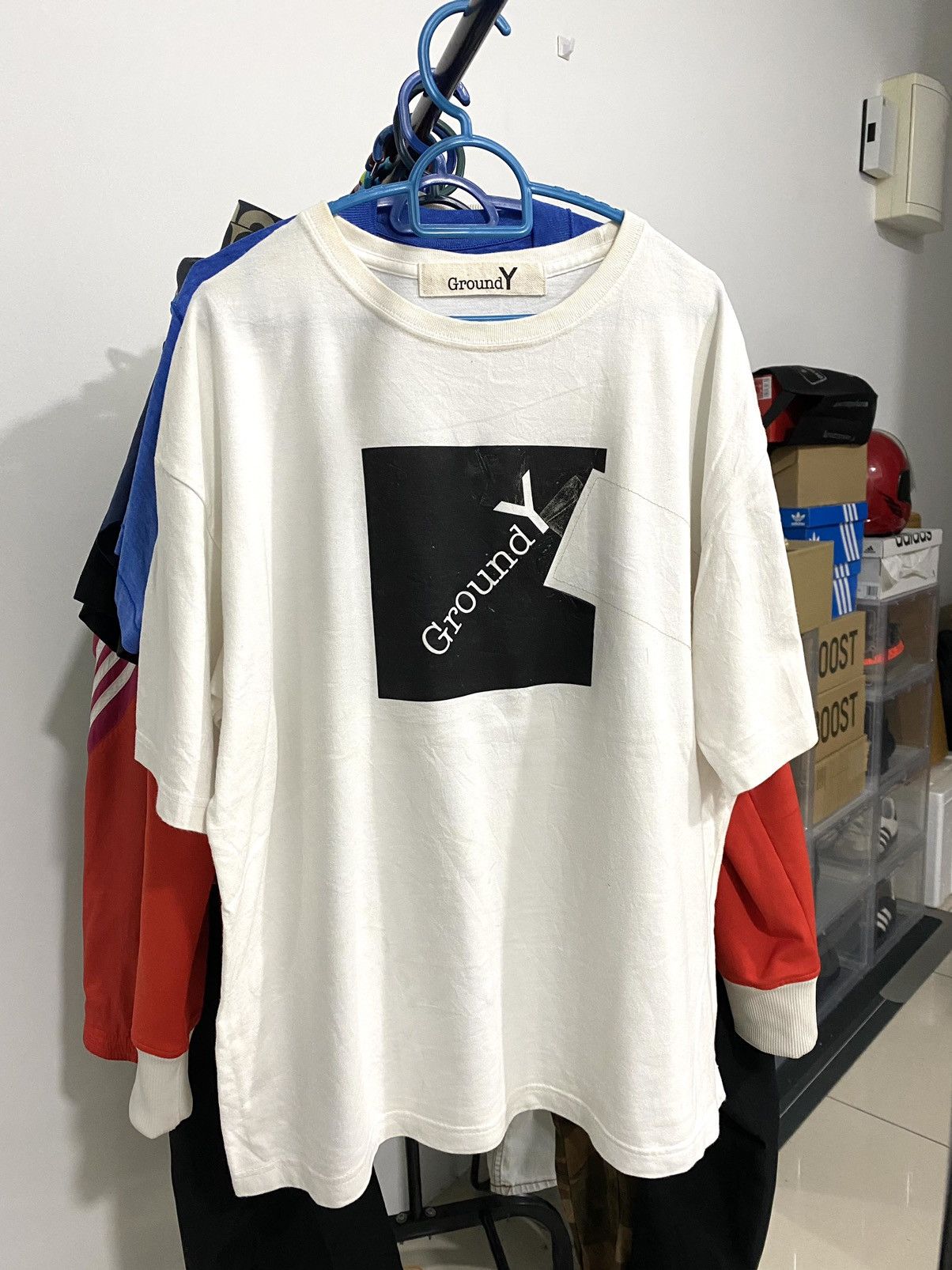 Yohji Yamamoto Ground Y By Yohji Yamamoto Tee Size US L / EU 52-54 / 3 - 1 Thumbnail