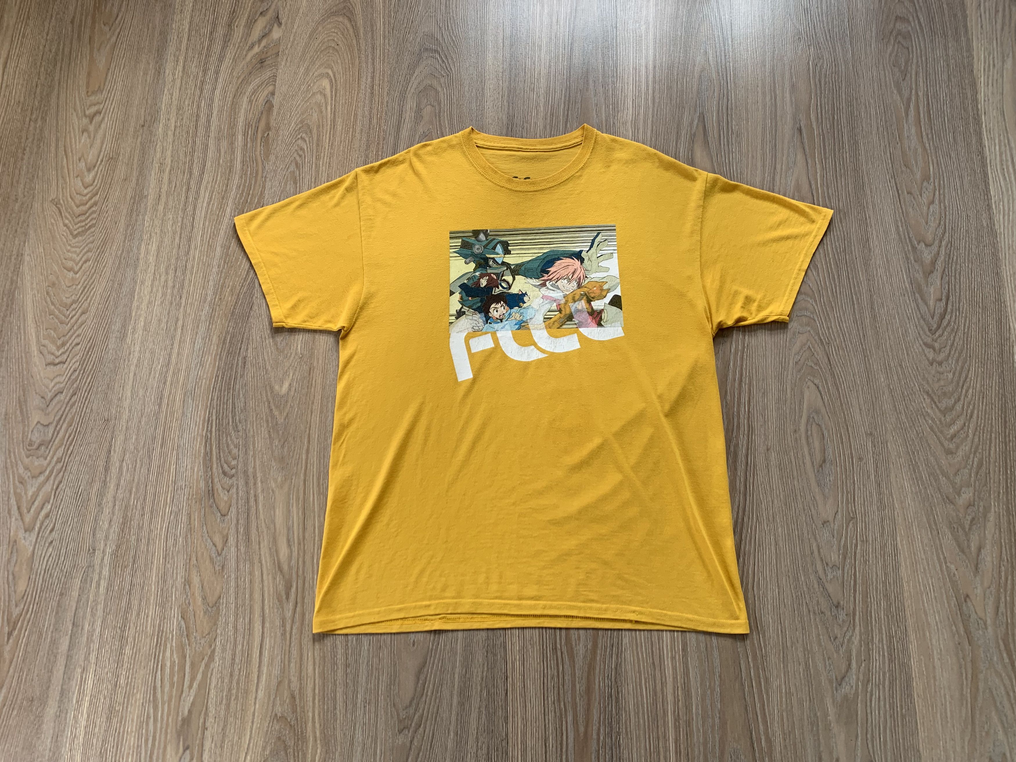 Anime × Cartoon Network FLCL Vintage Anime Fooly Cooly Promo T Shirt Size US XL / EU 56 / 4 - 1 Thumbnail