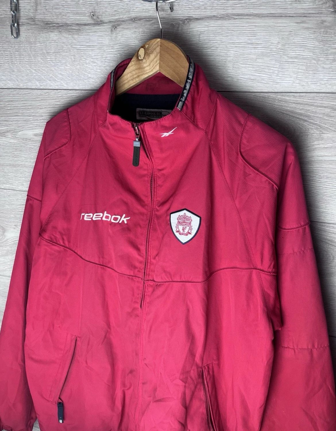 Reebok Vintage men’s soccer jacket Reebok Liverpool size Xs Size US XS / EU 42 / 0 - 6 Thumbnail