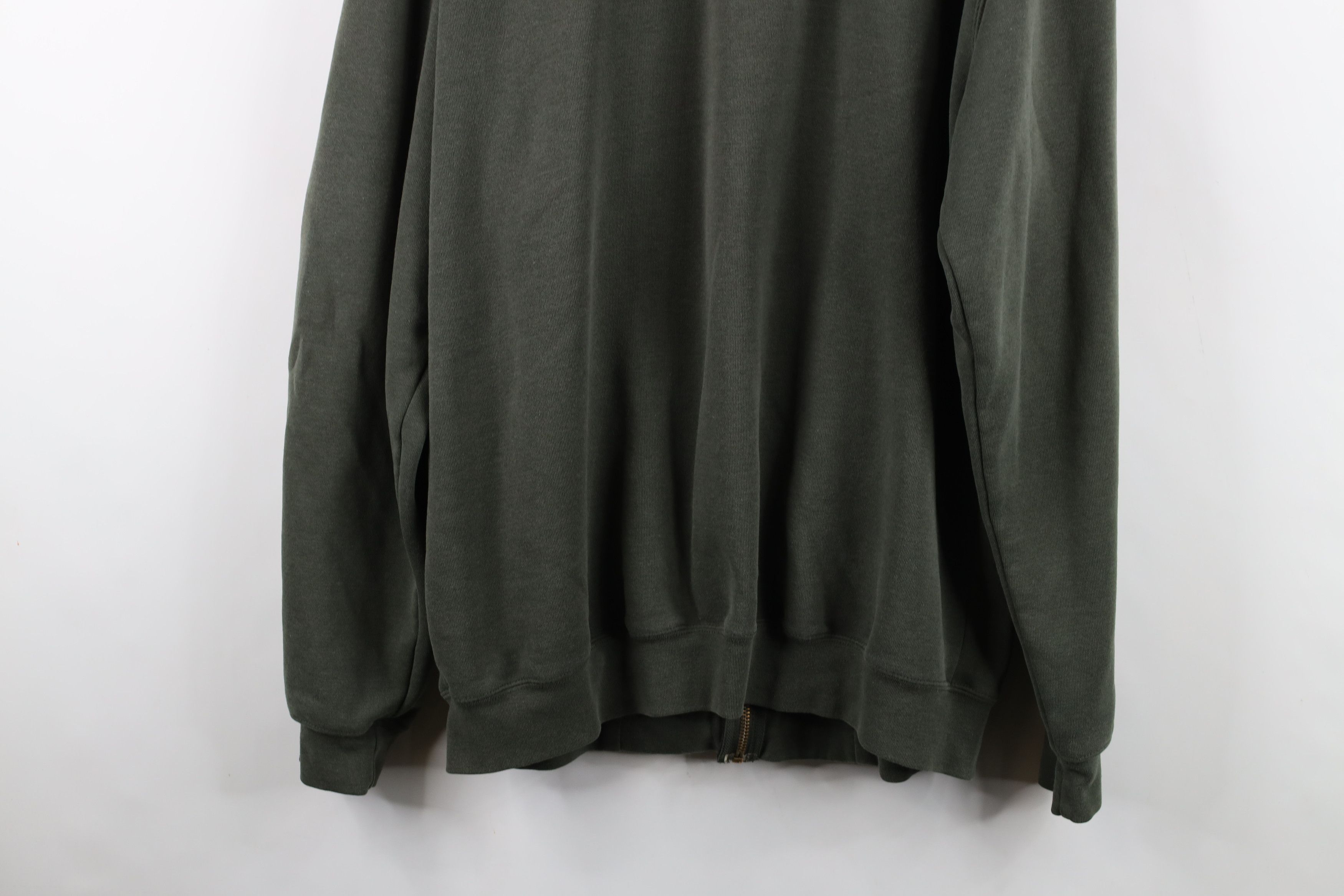 Carhartt Vintage Carhartt Spell Full Zip Hoodie Sweatshirt Green Size US L / EU 52-54 / 3 - 15 Thumbnail