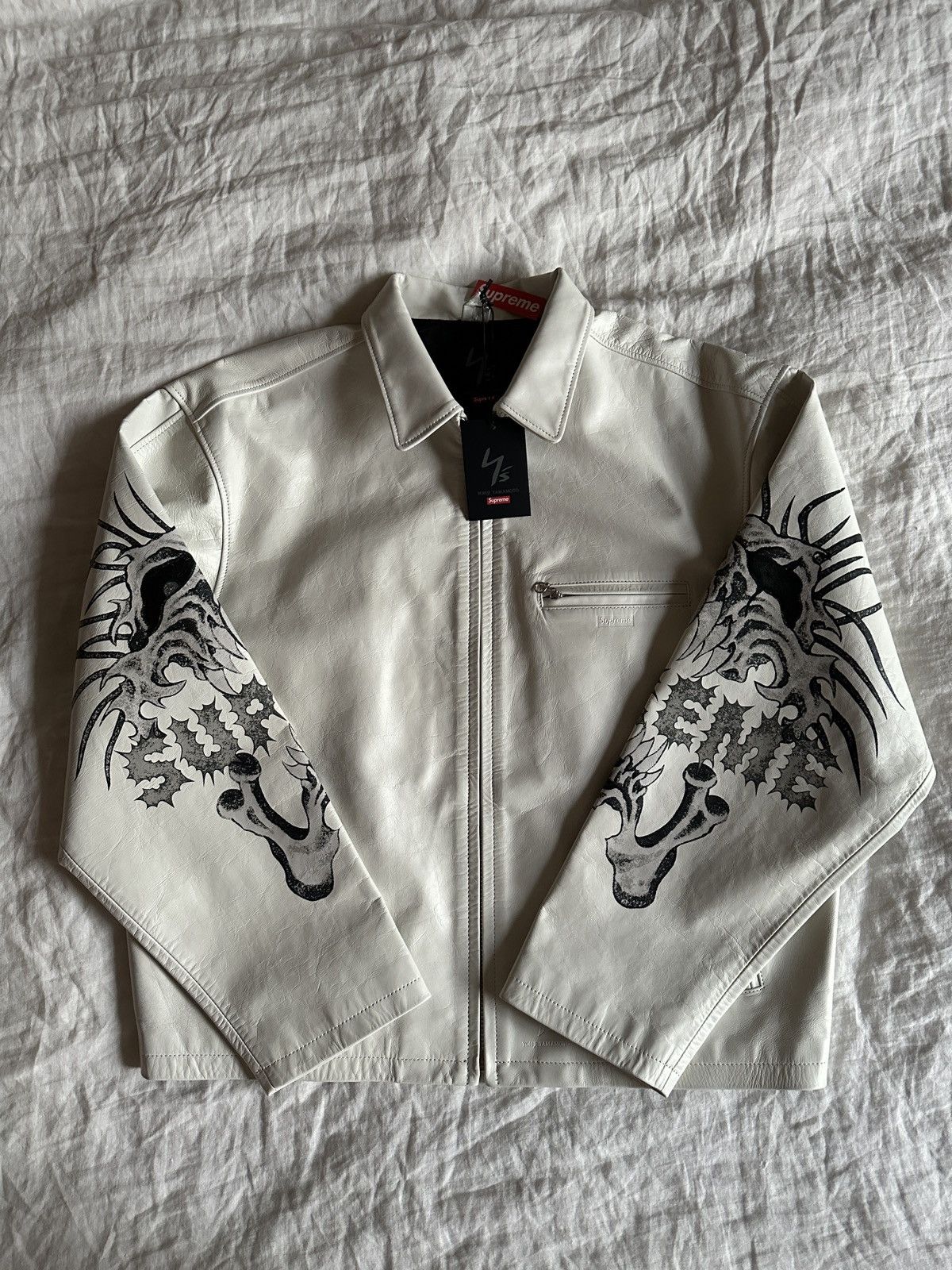 Supreme x Y's by Yohji Yamamoto Leather Jacket
