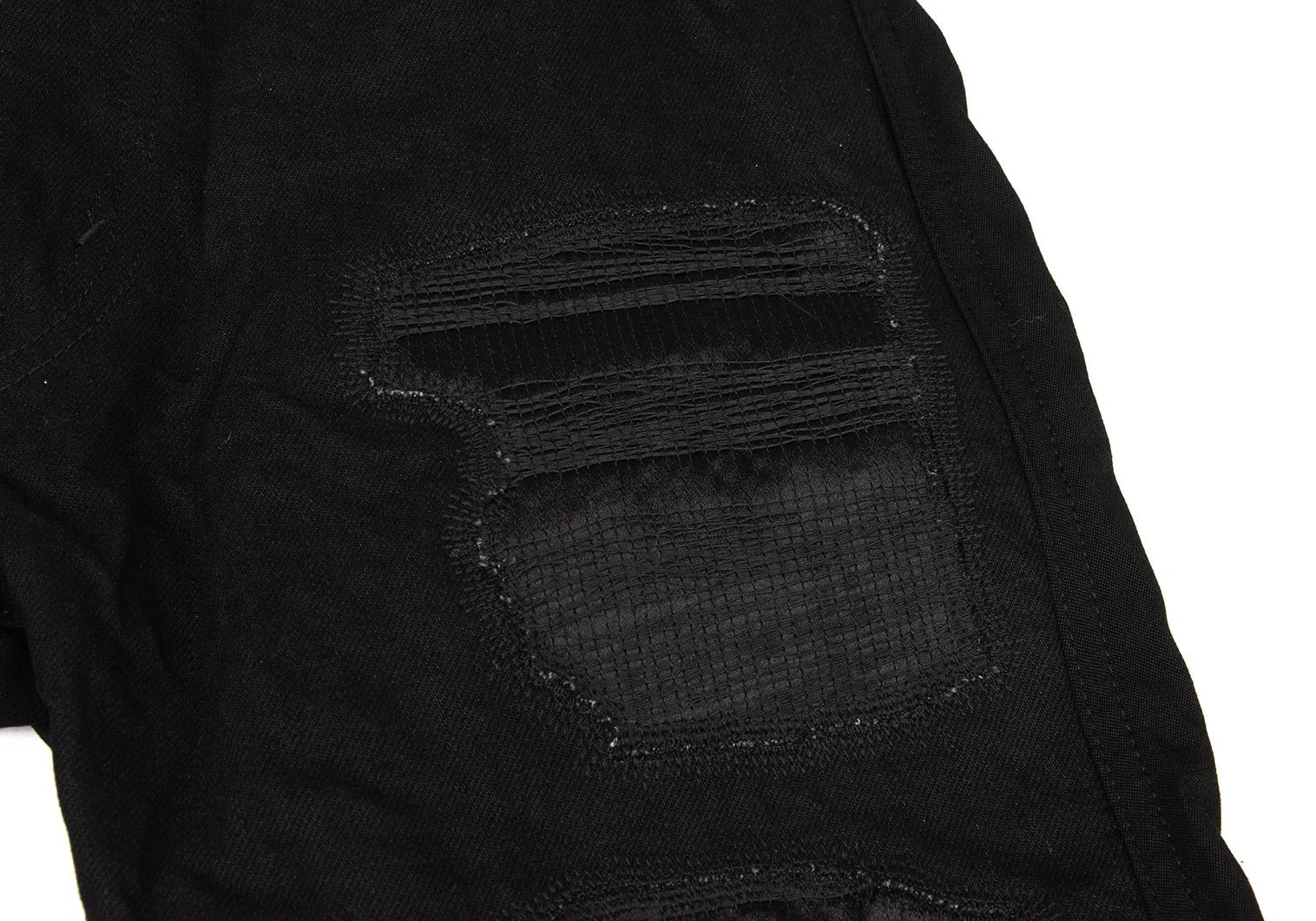 Junya Watanabe Cotton Patch Design Tapered Pants in Black, Size XS Size US 30 / EU 46 - 5 Thumbnail