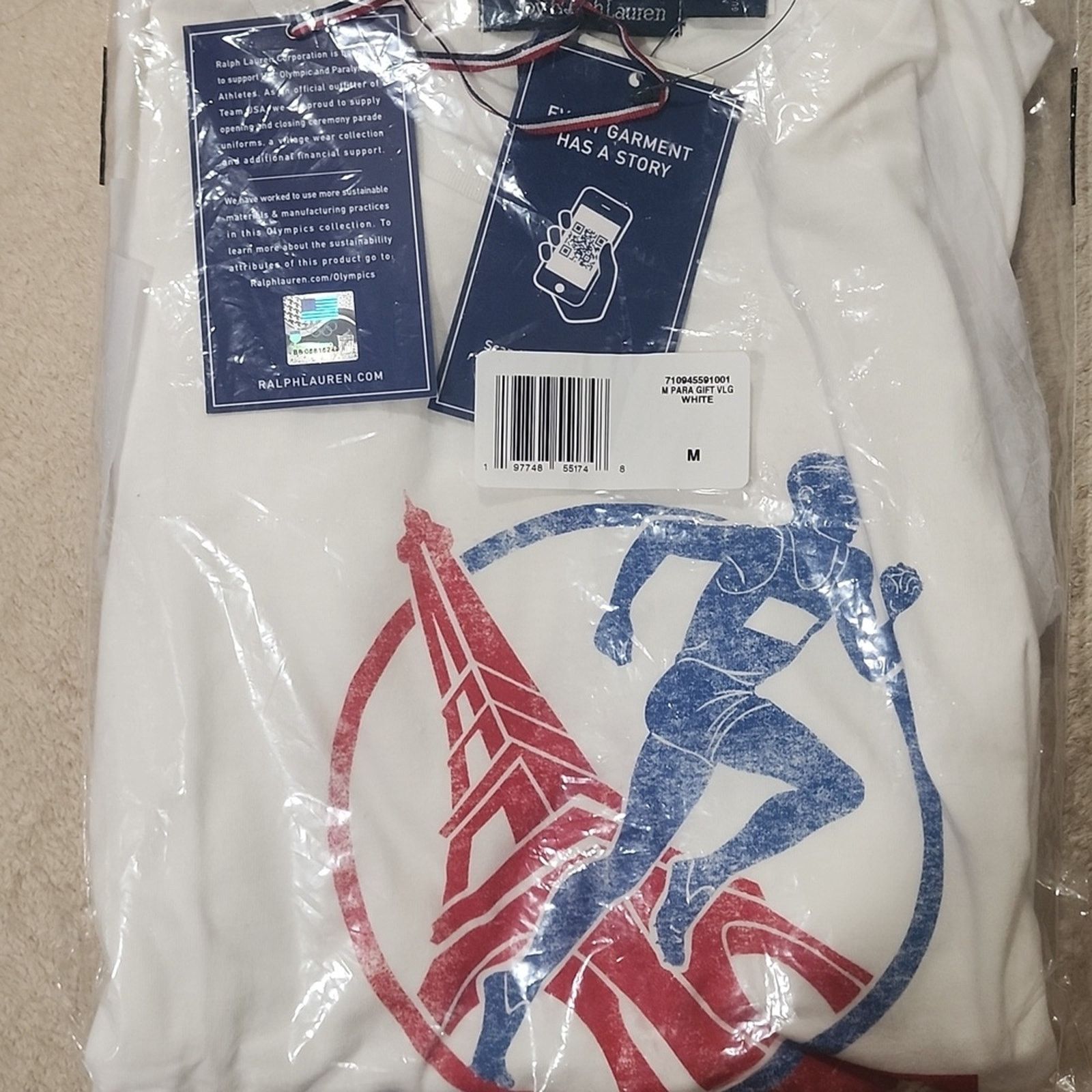 Polo Ralph Lauren Polo Ralph Lauren Team USA 2024 Summer Olympics T-Shirt Size US M / EU 48-50 / 2 - 3 Thumbnail