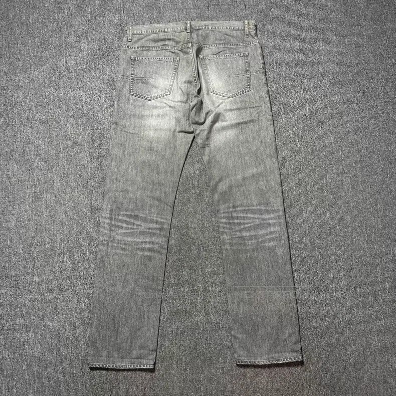 Dior Dior Smoke Grey Distressed Washed Denim Pants Size US 32 / EU 48 - 4 Thumbnail