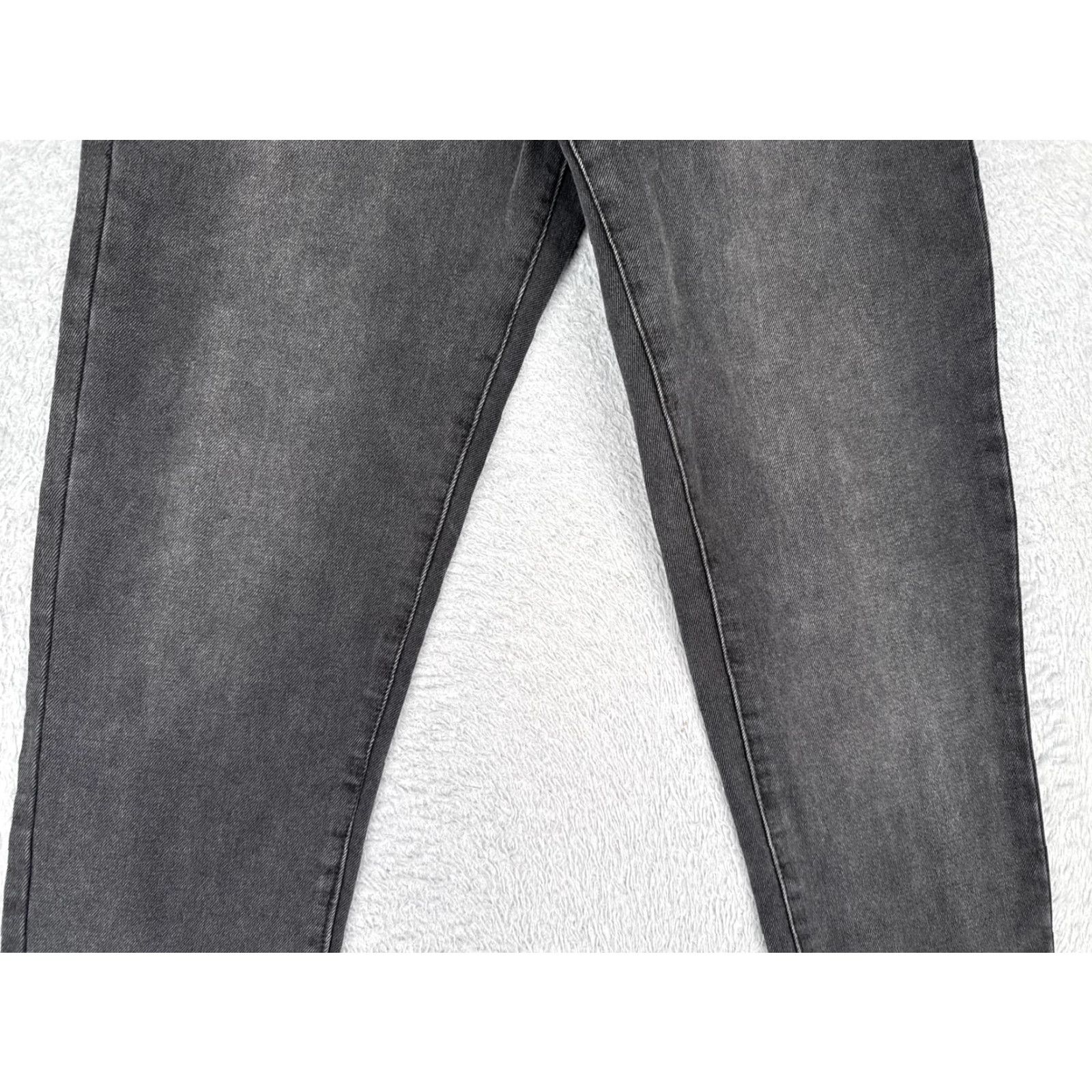 Forever 21 FOREVER 21 Jeans Womens Small Black High Rise Paperbag Waist Mom Tapered Leg Size 28" / US 6 / IT 42 - 3 Thumbnail