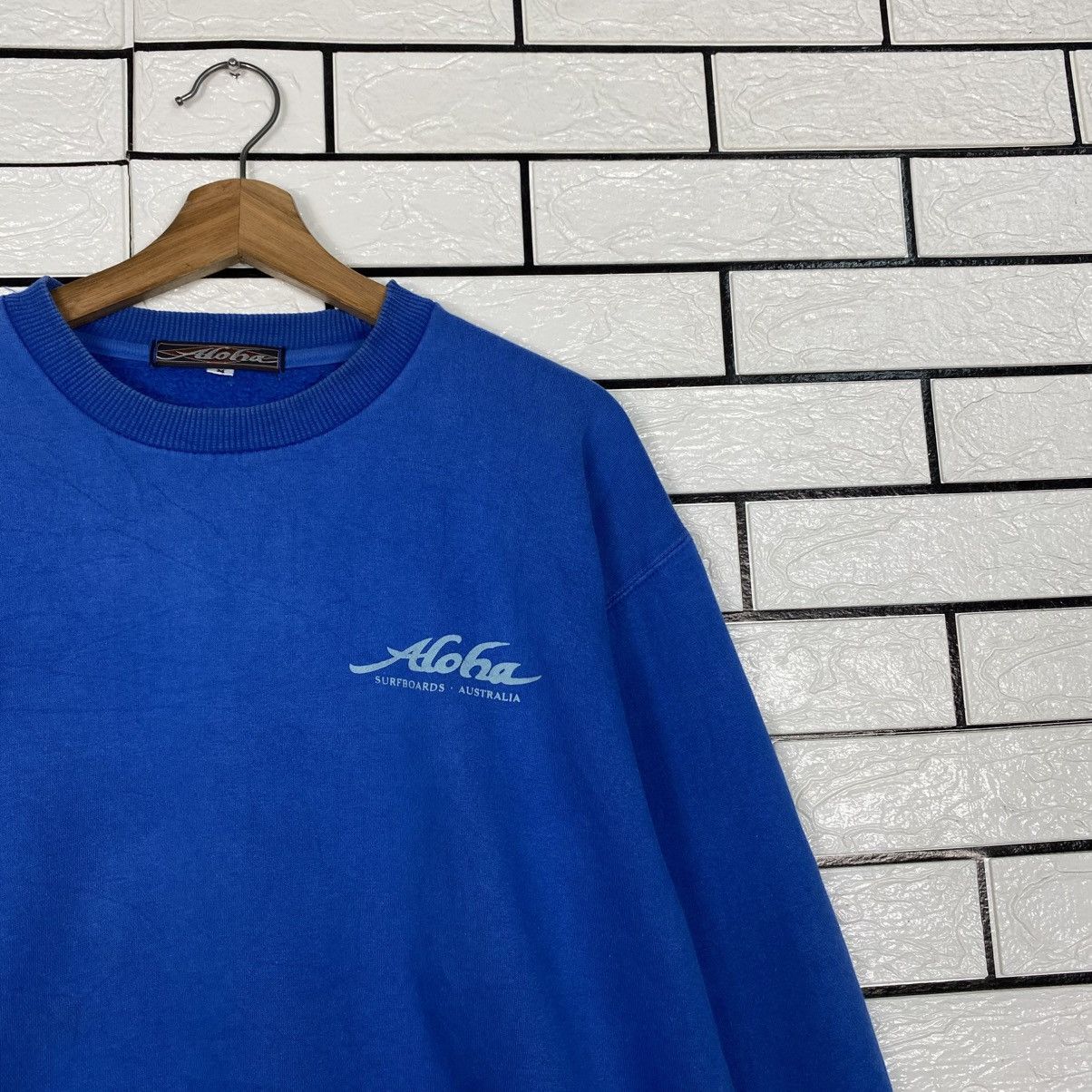 Japanese Brand Vintage Sweatshirt Aloha Hawaii Big Logo Size US M / EU 48-50 / 2 - 7 Thumbnail
