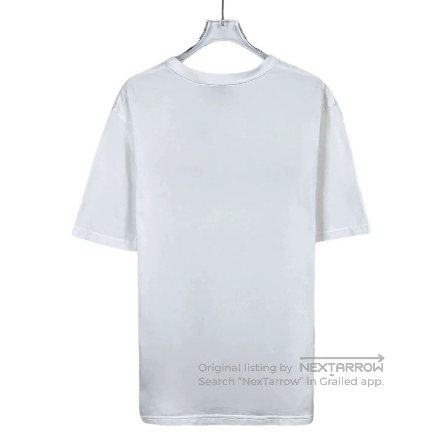 Dior white logo print embroidered t-shirt. Size US XL / EU 56 / 4 - 2 Thumbnail