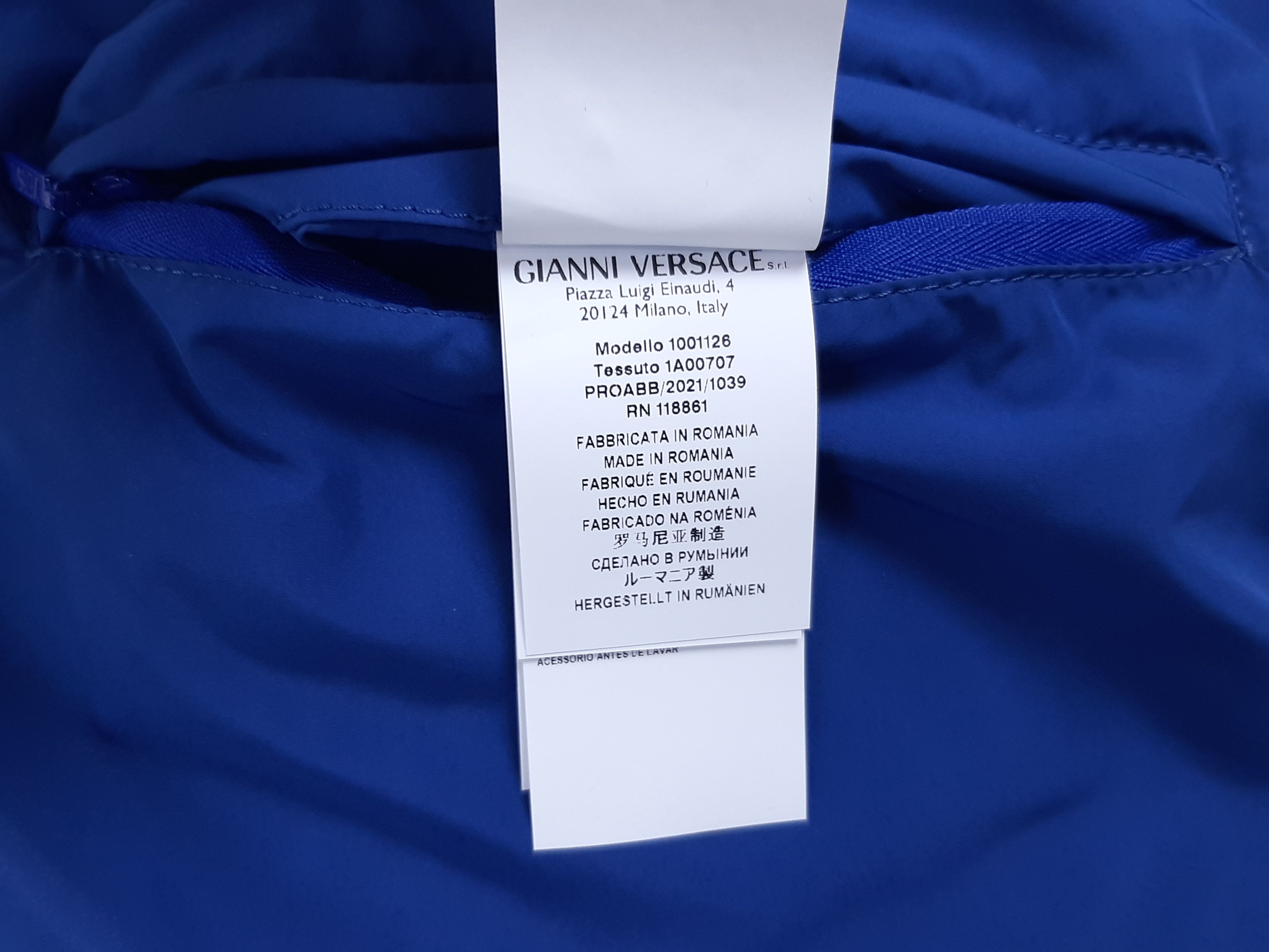 Versace Versace Greca Print Vest Blue Men's Size IT 50 Slim Size US M / EU 48-50 / 2 - 19 Thumbnail