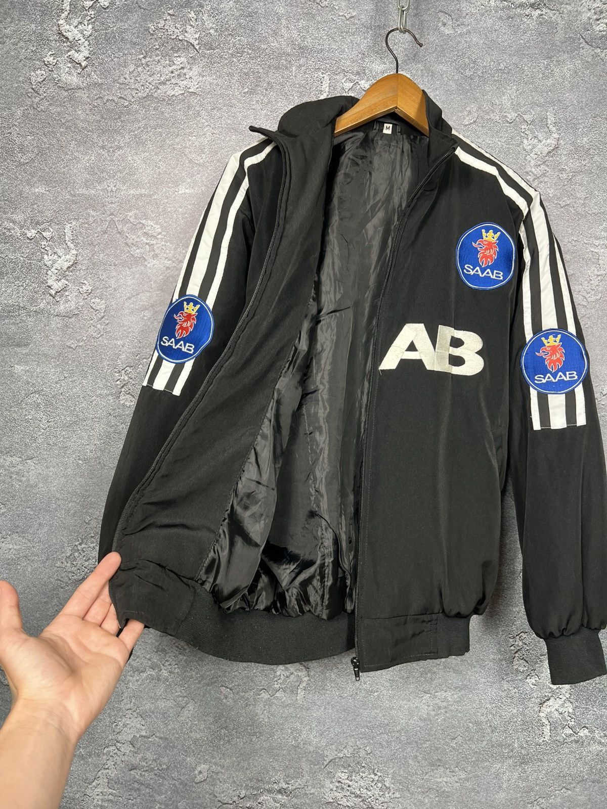 Vintage Vintage Liverpool SAAB Racing Jacket Bomber Size US M / EU 48-50 / 2 - 7 Thumbnail