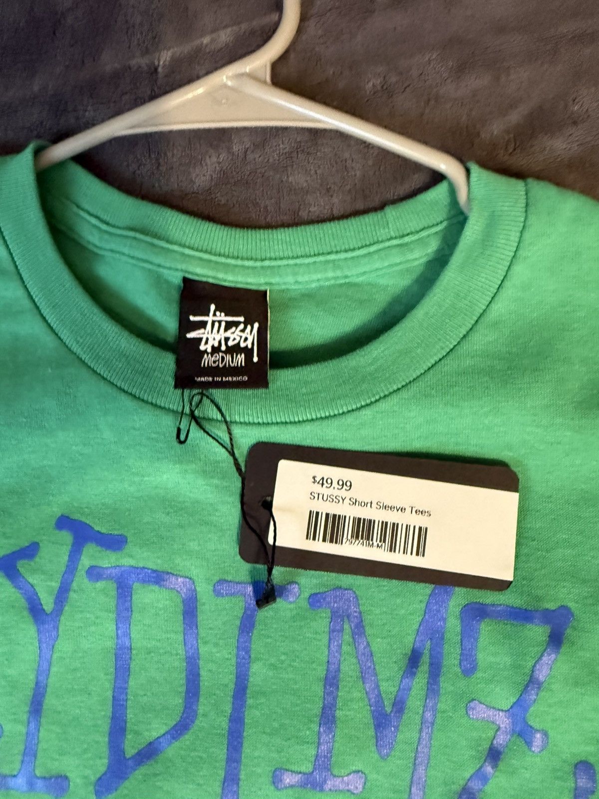 Stussy Stussy green graphic tee Size M Size US M / EU 48-50 / 2 - 2 Thumbnail