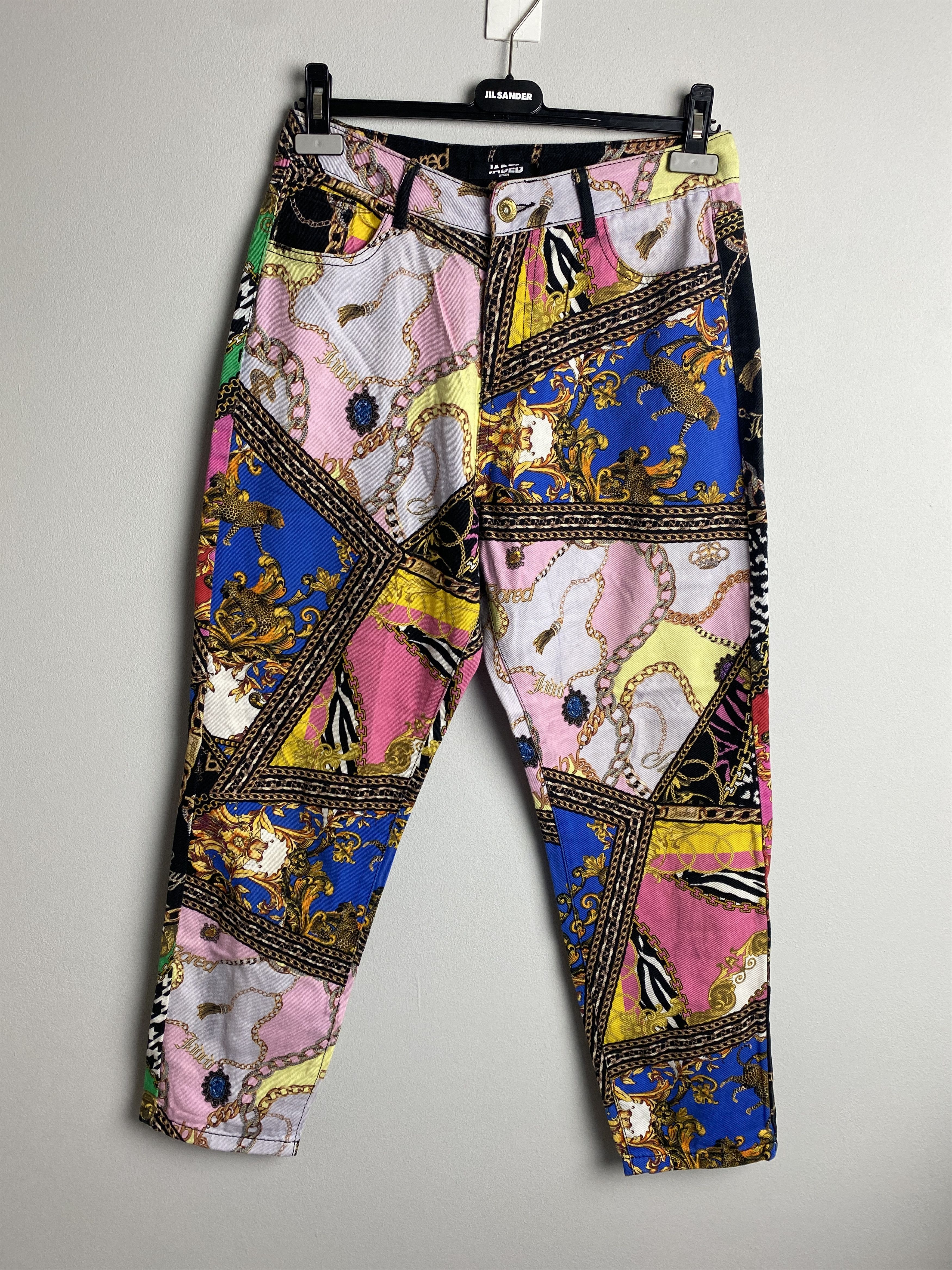 Jaded London Jaded London printed chain pants Size 30" / US 8 / IT 44 - 1 Thumbnail