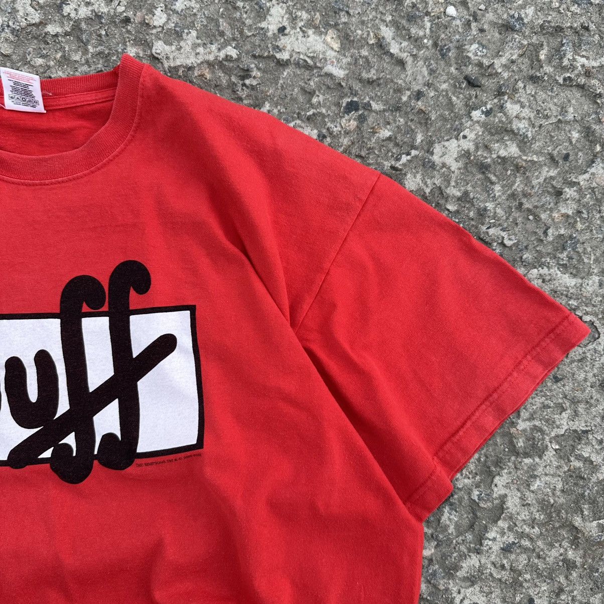 Fox Racing × Japanese Brand × The Simpsons VTG Japanese Style Adult Duff Beer The Simpsons 2009 Tee Size US XL / EU 56 / 4 - 4 Thumbnail