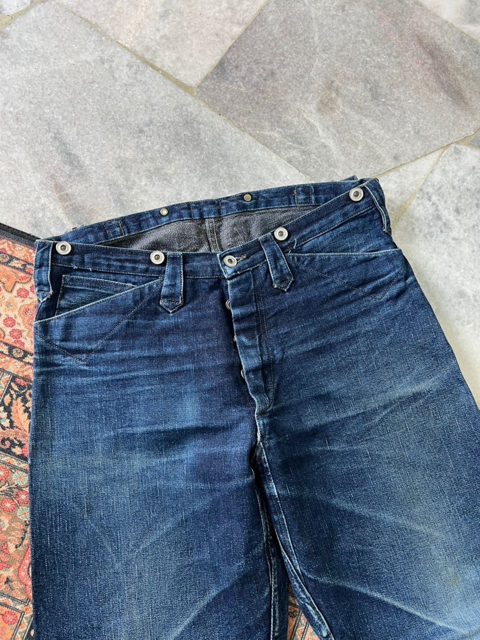 Warehouse & Co. Warehouse co Duck Digger Nevada Denim Jeans Size US 32 / EU 48 - 4 Thumbnail