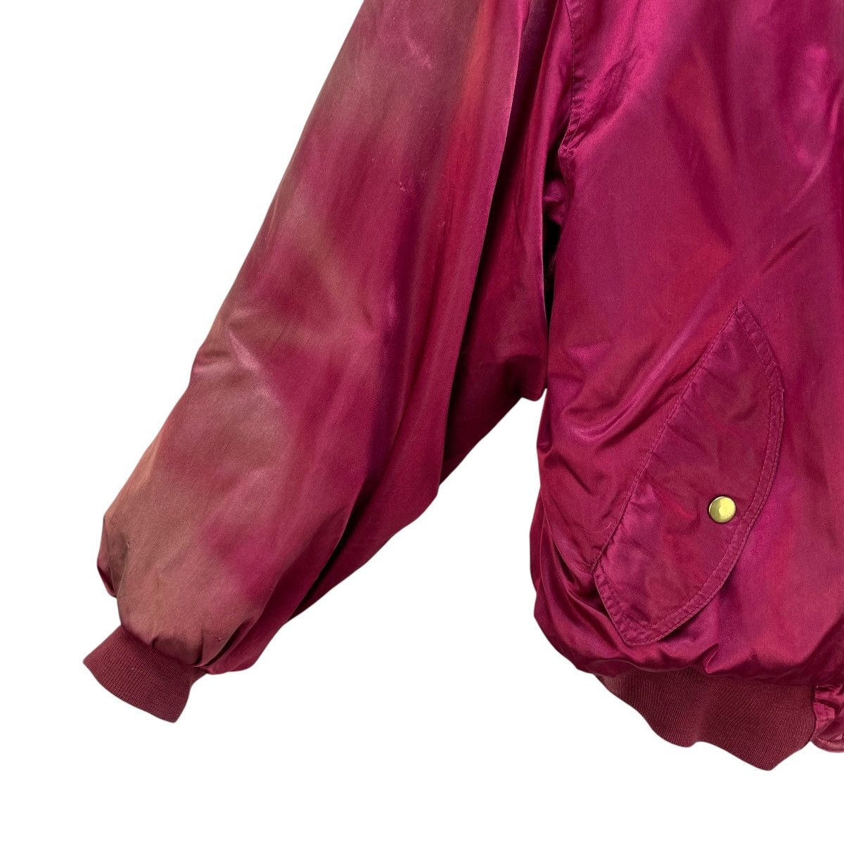 Japanese Brand Vintage 90s Japanese Brand Reversible Bomber Jacket Size US M / EU 48-50 / 2 - 7 Thumbnail