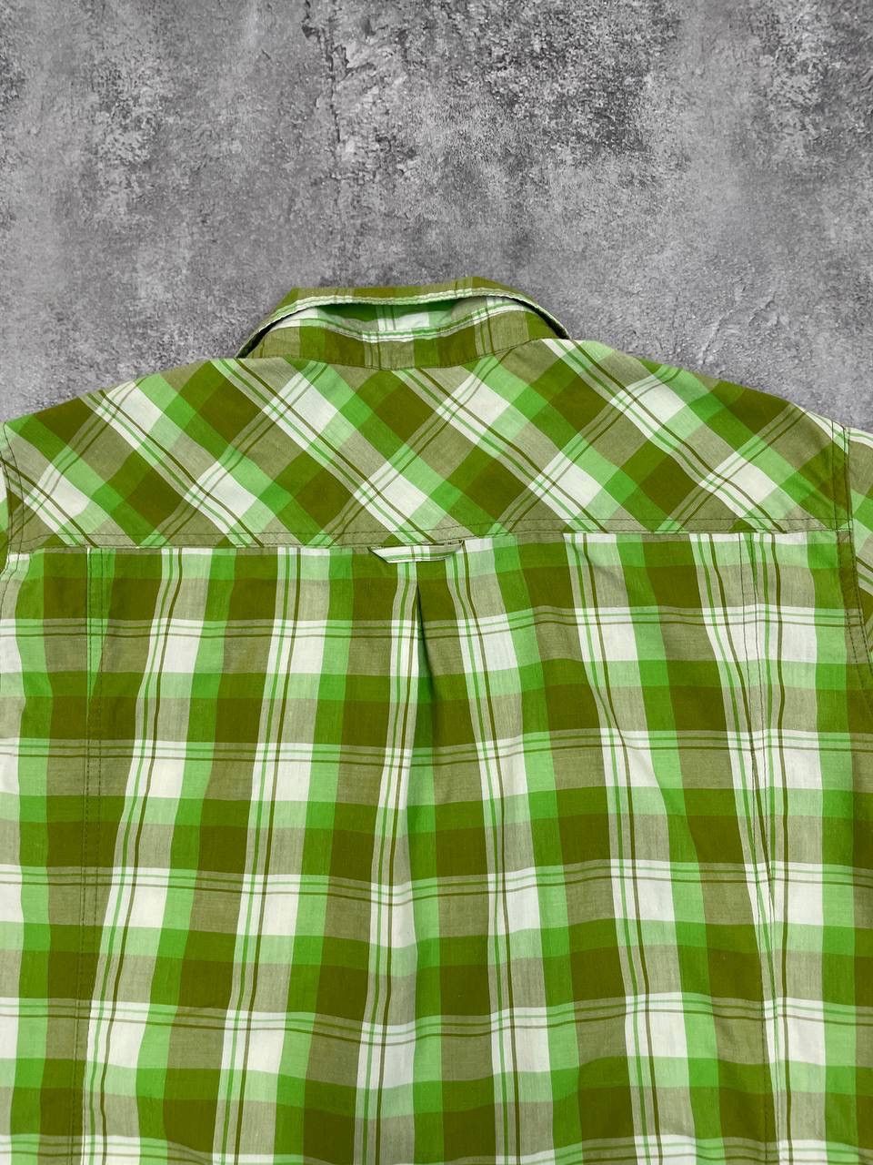 SALEWA Salewa Men Plaid Short Sleeve Shirt Green Size XL Size US XL / EU 56 / 4 - 10 Thumbnail