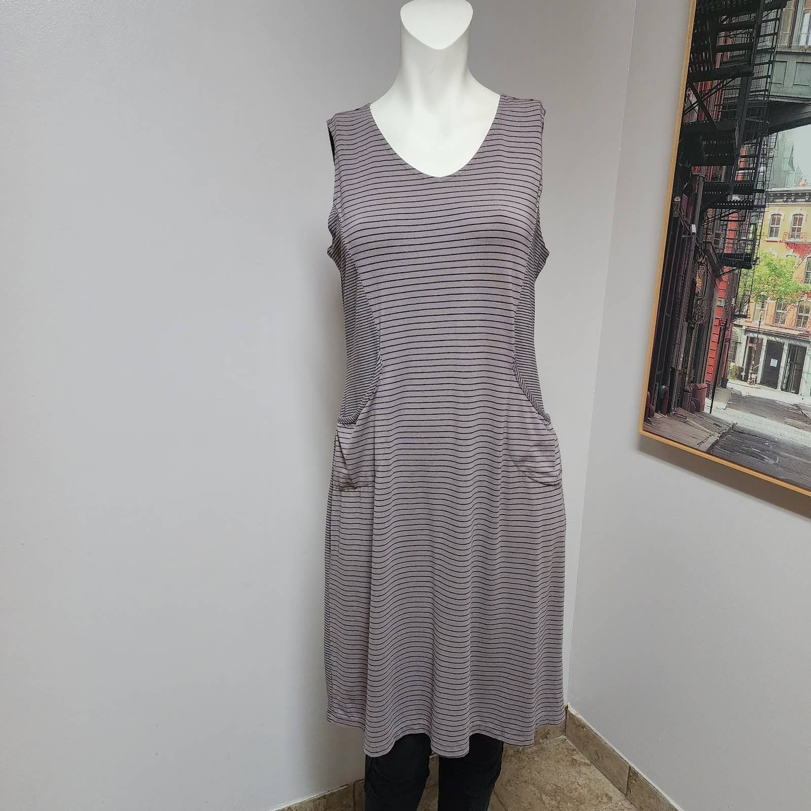 Habitat Habitat Tank Knee Length Dress Pockets Stretchy Size Small Size S / US 4 / IT 40 - 1 Thumbnail