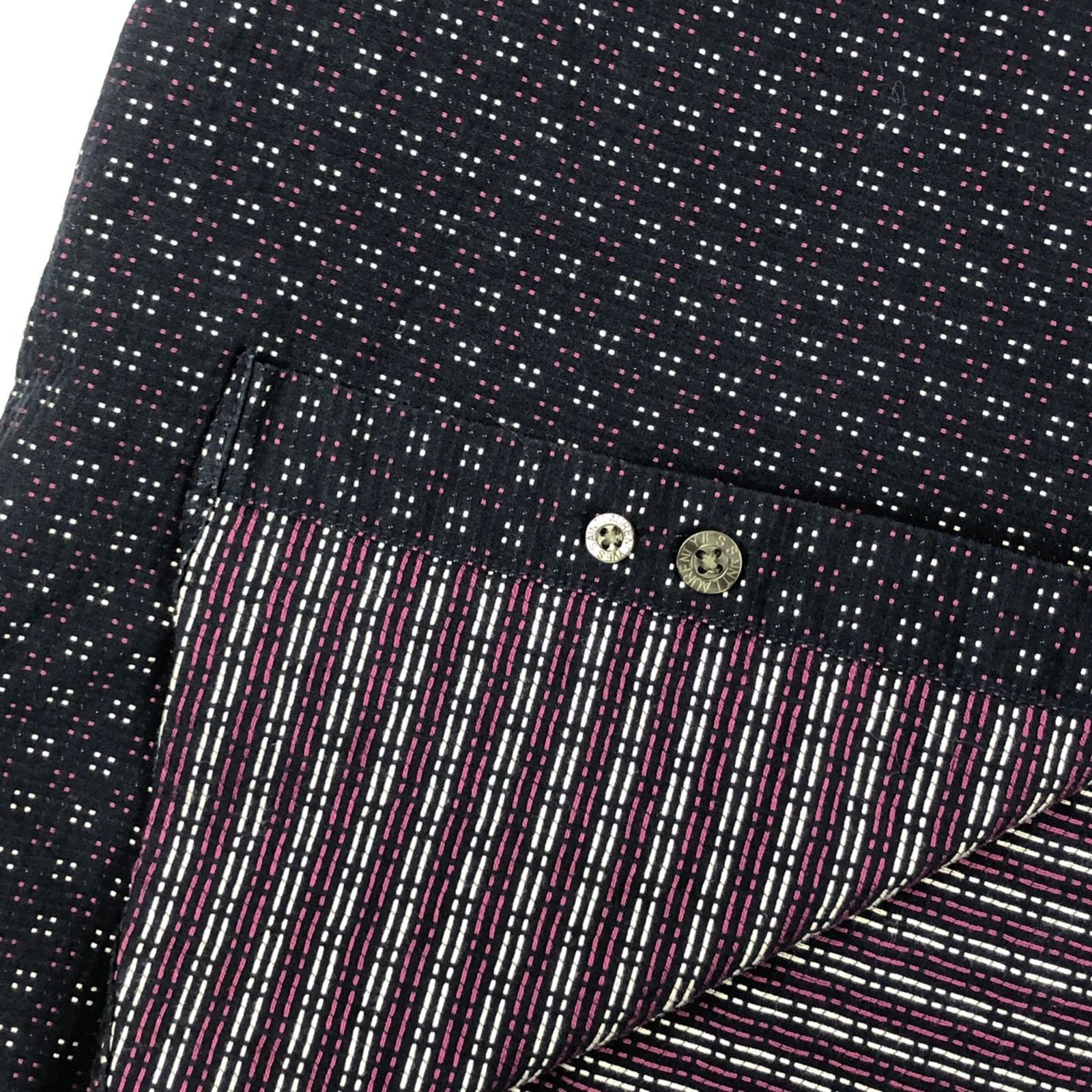 Vintage × Yves Saint Laurent Yves Saint Laurent YSL Logo Navy Shirt Size US S / EU 44-46 / 1 - 9 Thumbnail
