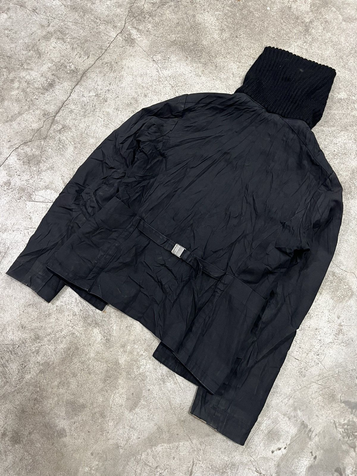 Dirk Bikkembergs Archive Dirk Bikkembergs Cropped Asymmetric Technical Jacket Size US XS / EU 42 / 0 - 5 Thumbnail