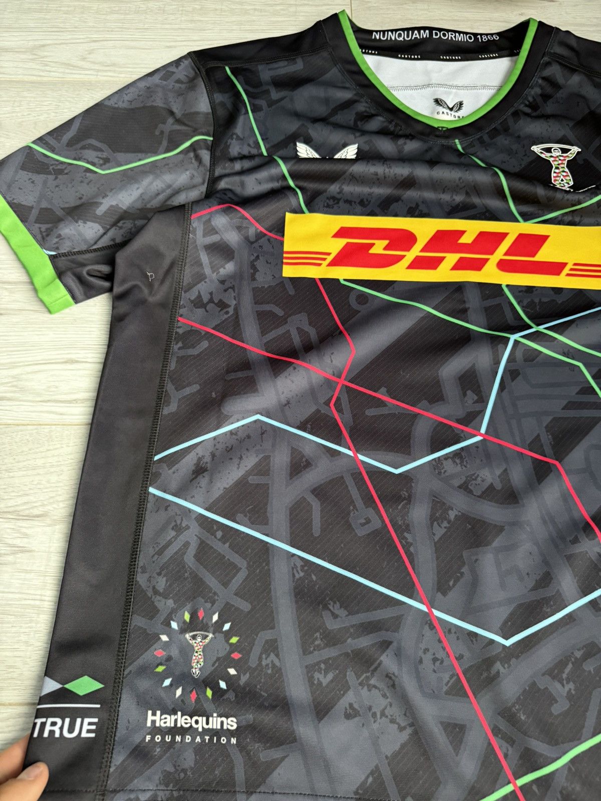 Castore Castore Harlequins Ruby shirt jersey Size US XL / EU 56 / 4 - 2 Thumbnail