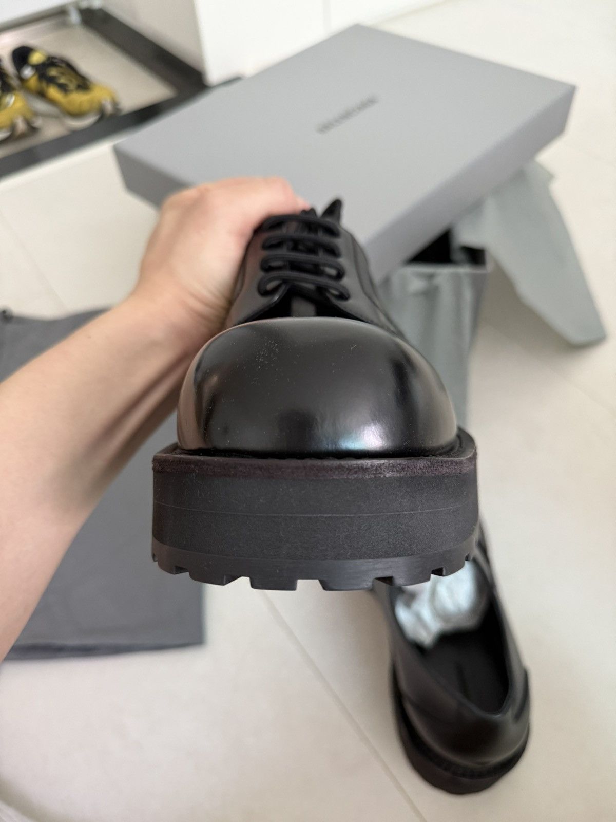 Balenciaga Balenciaga Venom Derby Black 42 Size US 9 / EU 42 - 6 Thumbnail