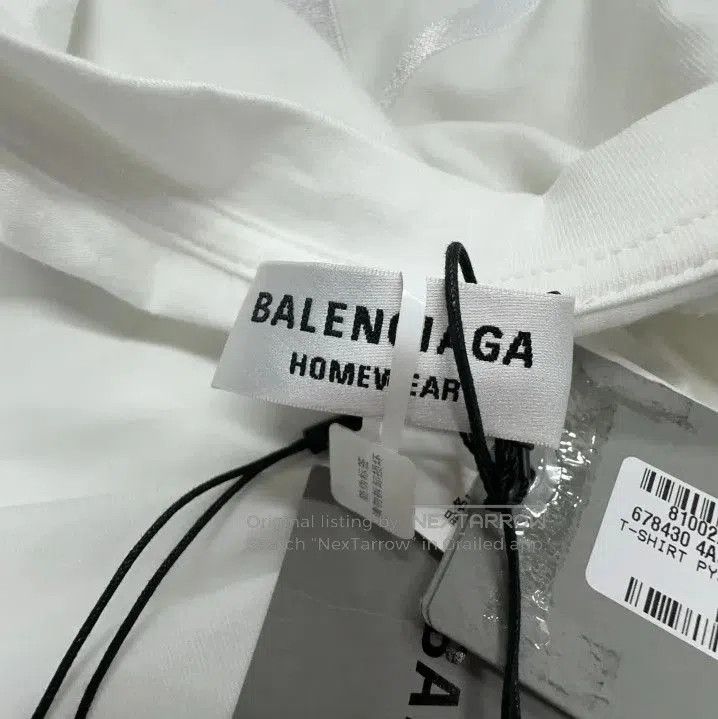 Balenciaga Balenciaga Logo Graphic Short Sleeve T. Size US M / EU 48-50 / 2 - 6 Thumbnail
