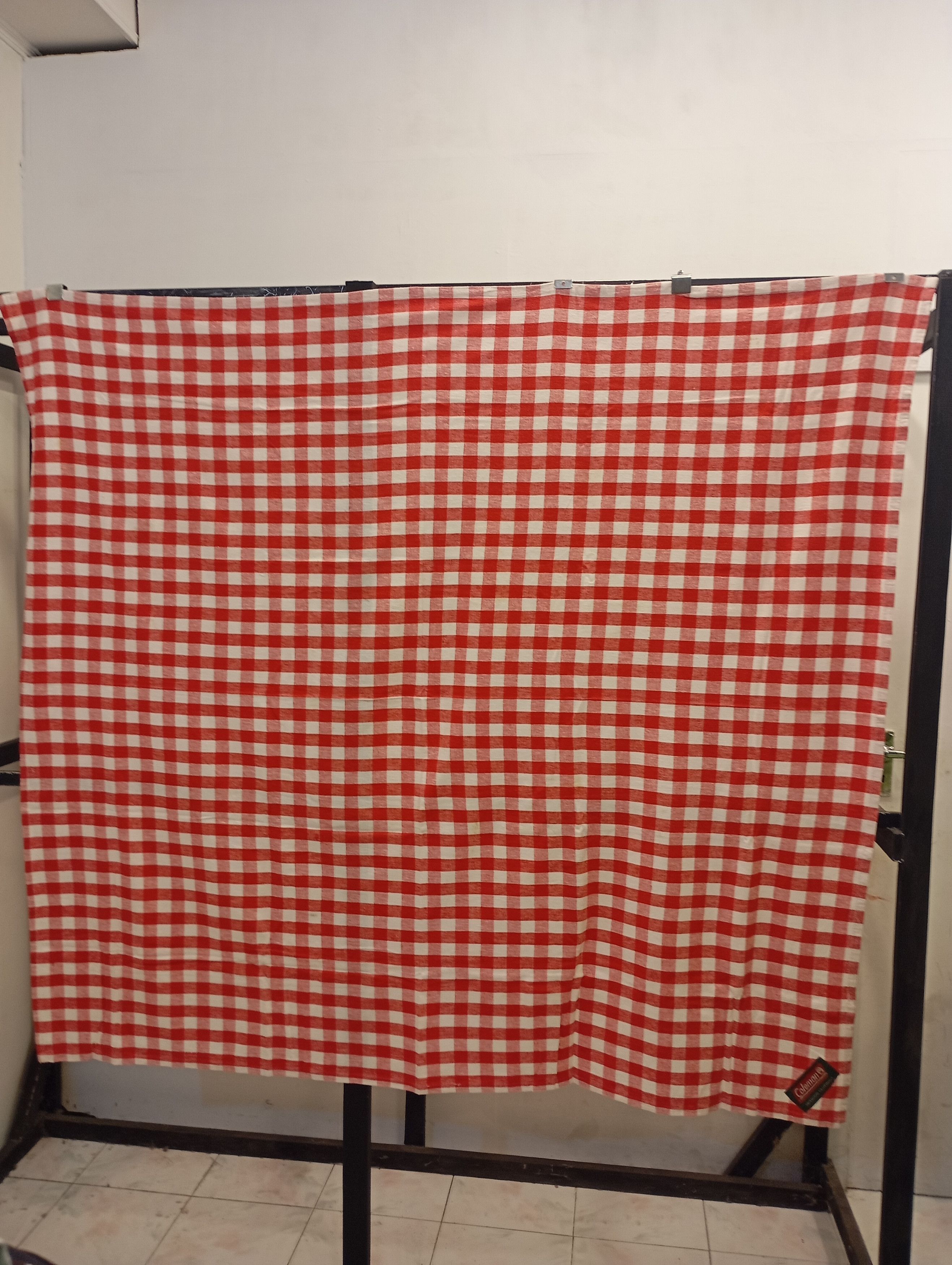 Coleman Colemen tartan picnic table cloth Size ONE SIZE - 2 Thumbnail