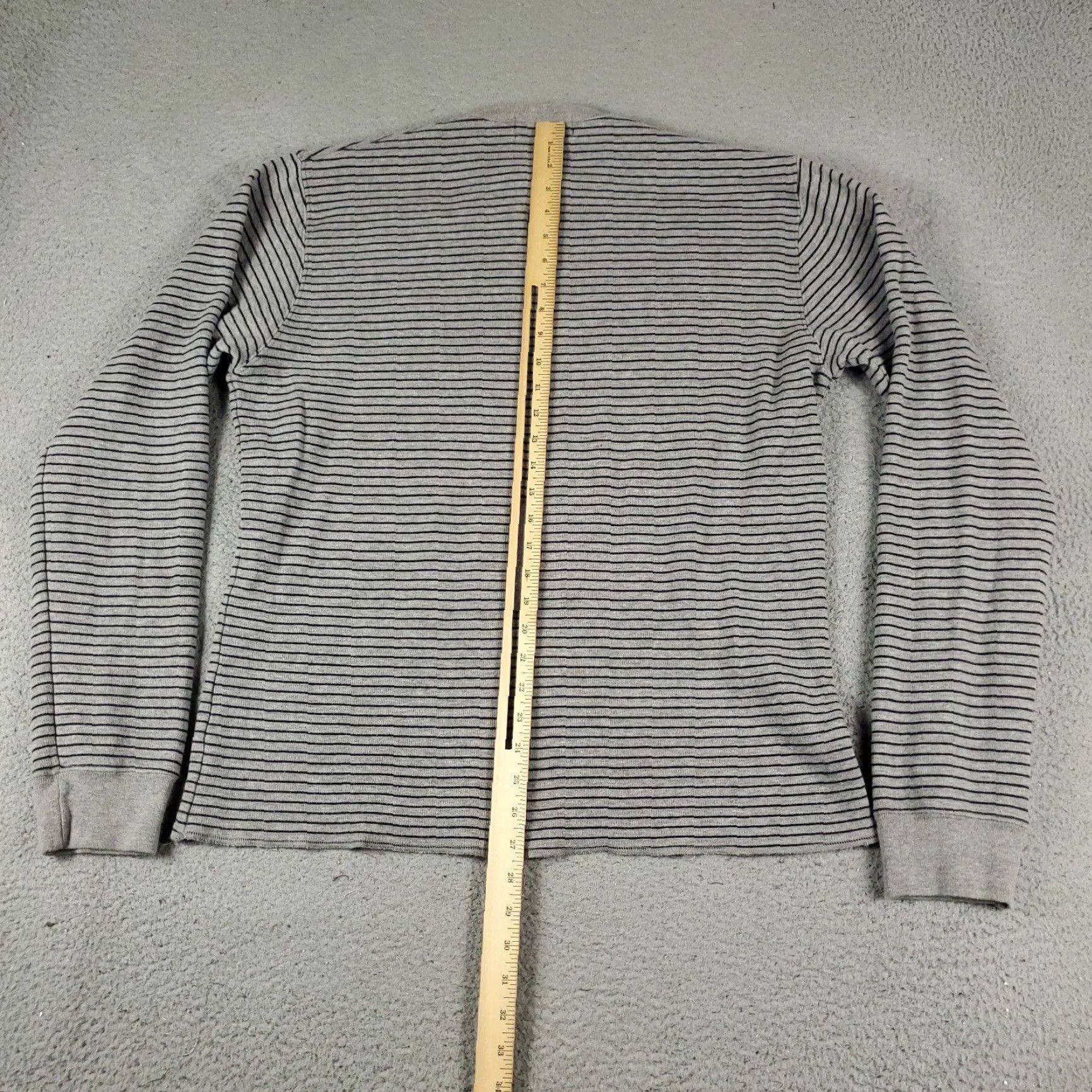 Ralph Lauren Ralph Lauren Large Gray Striped Crew Neck Sweater Pullover Size US L / EU 52-54 / 3 - 6 Thumbnail