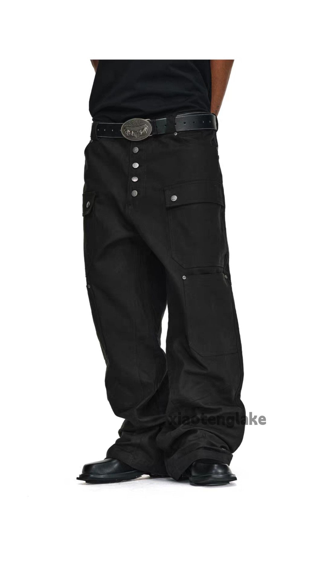 Vintage Unisex outdoor utility punk yuppie grunge cargo pants Size US 32 / EU 48 - 5 Thumbnail