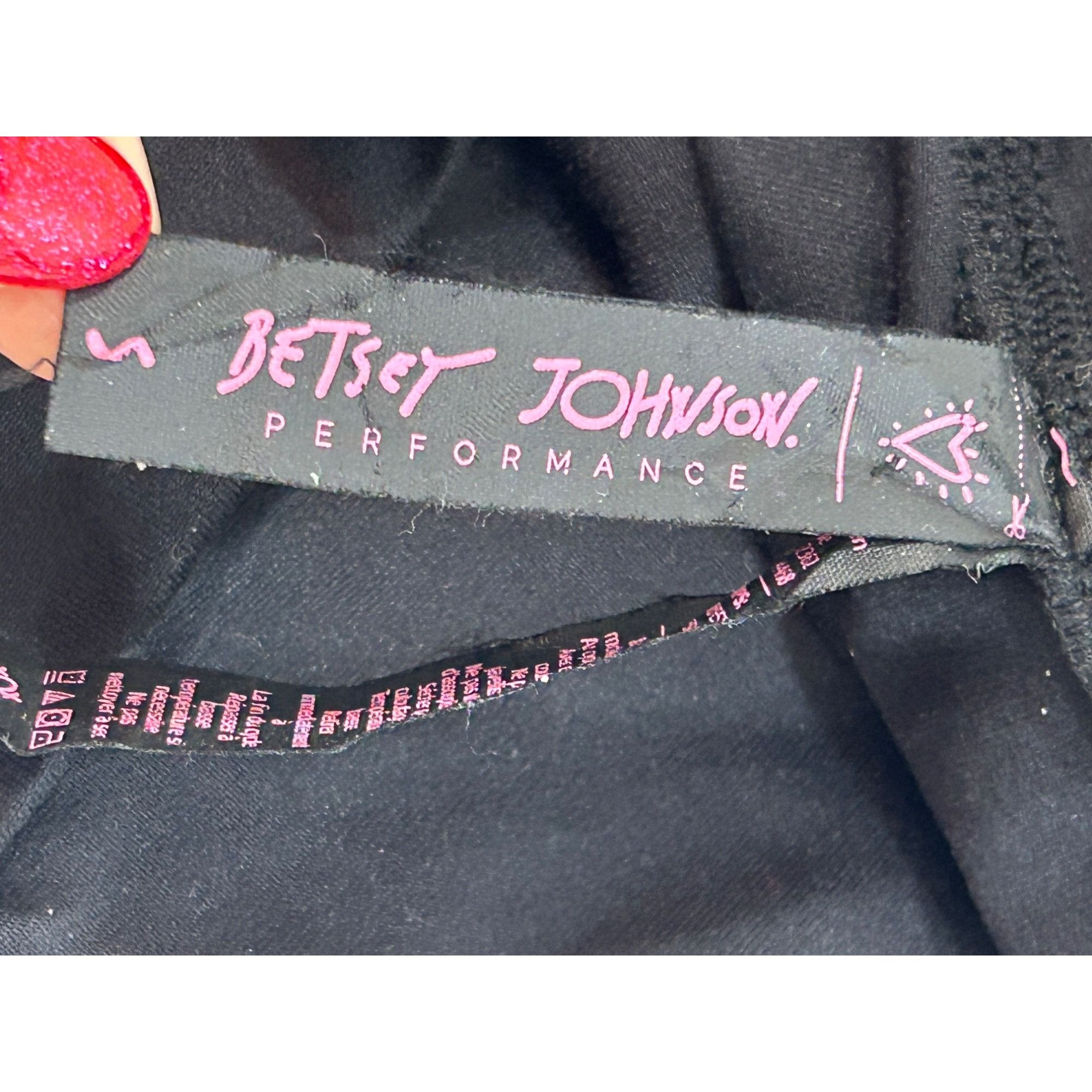Betsey Johnson Betsy Johnson Performance Joggers S Black Stretch Pockets An Size 30" / US 8 / IT 44 - 6 Thumbnail